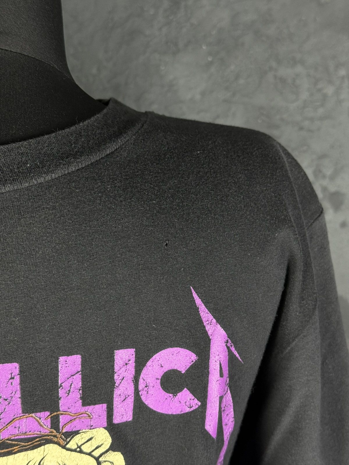 Band Tees 1988 Metallica Damaged Justice T-Shirt Vintage Big Logo Size US L / EU 52-54 / 3 - 7 Thumbnail