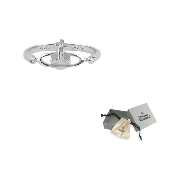 Vivienne Westwood Vendome Silver Saturn Ring