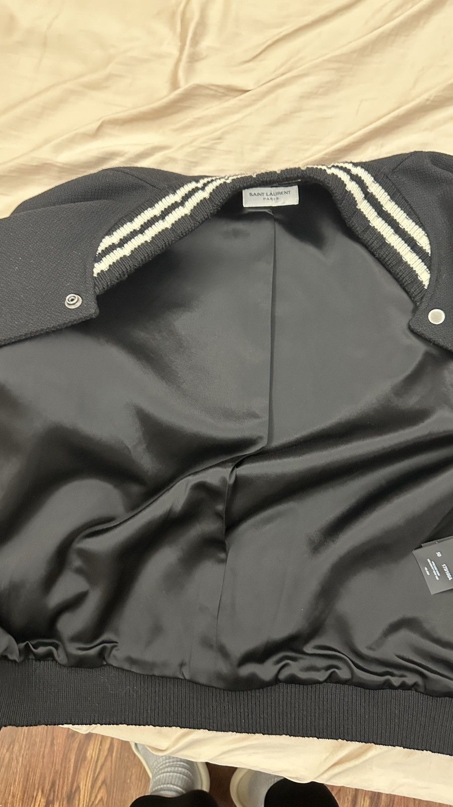 Saint Laurent Paris Saint Laurent Baseball Jacket Size US M / EU 48-50 / 2 - 7 Thumbnail