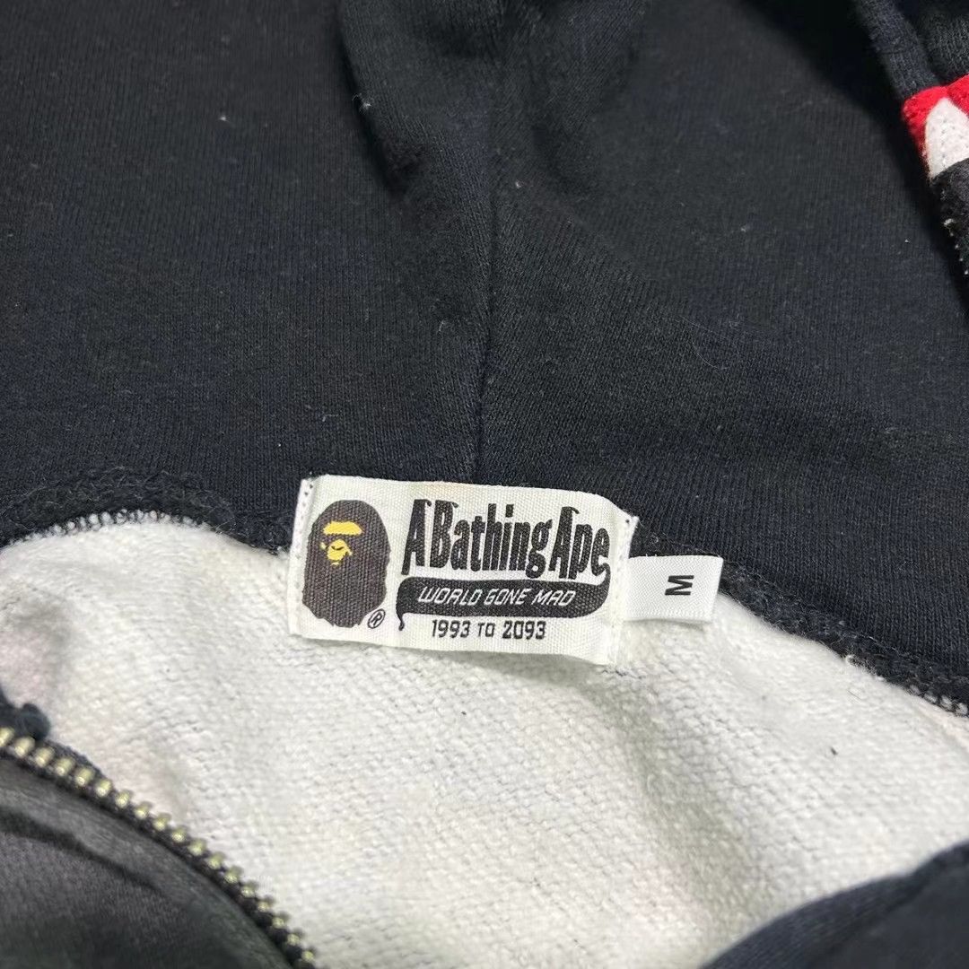 Bape LUMINOUS CAMO SHARK FULL ZIP HOODIE Size US M / EU 48-50 / 2 - 7 Thumbnail