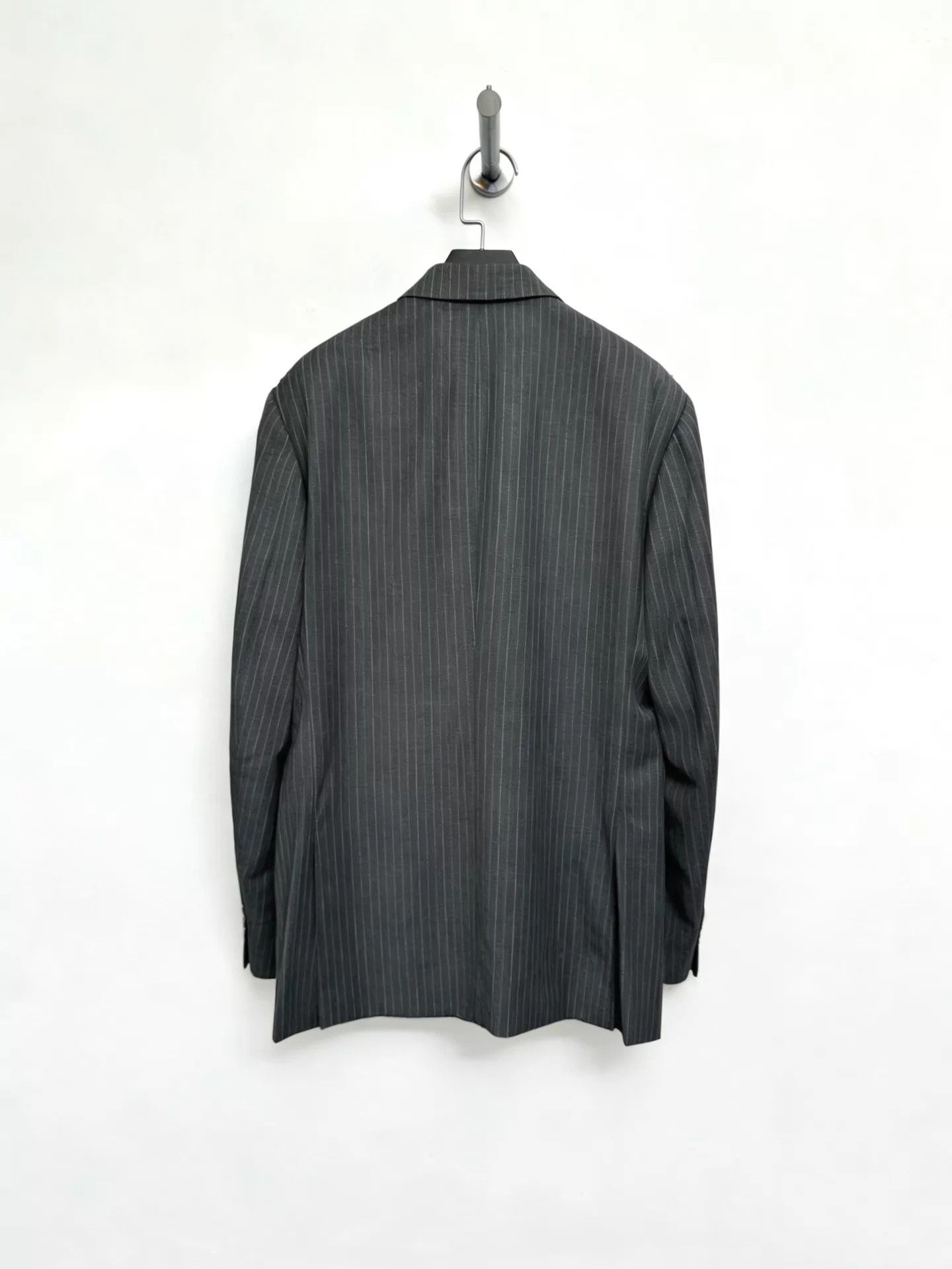 Paul Smith Paul Smith Loro Piana 120s Striped Suit Jacket M Size US M / EU 48-50 / 2 - 2 Thumbnail