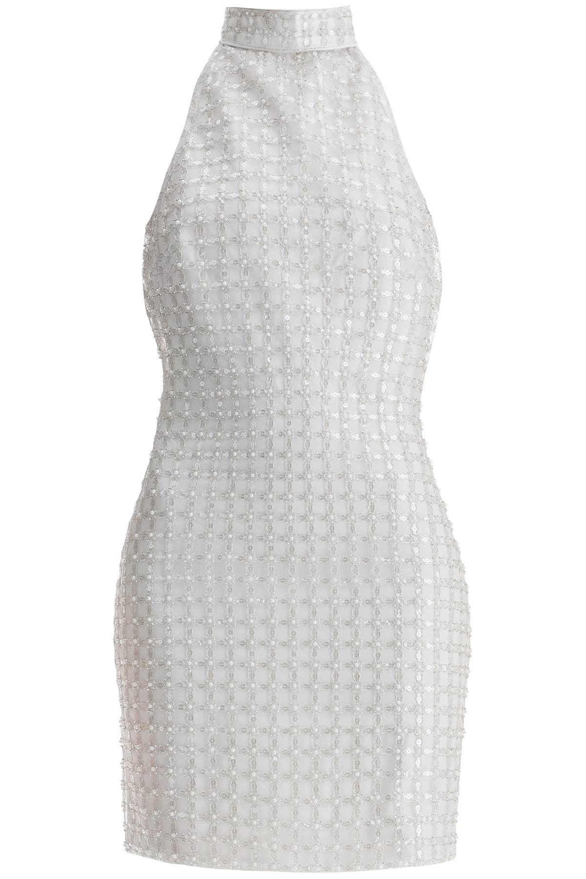 ROTATE ROTATE Embroidered Tulle Mini Dress Size XS / US 0-2 / IT 36-38 - 1 Thumbnail