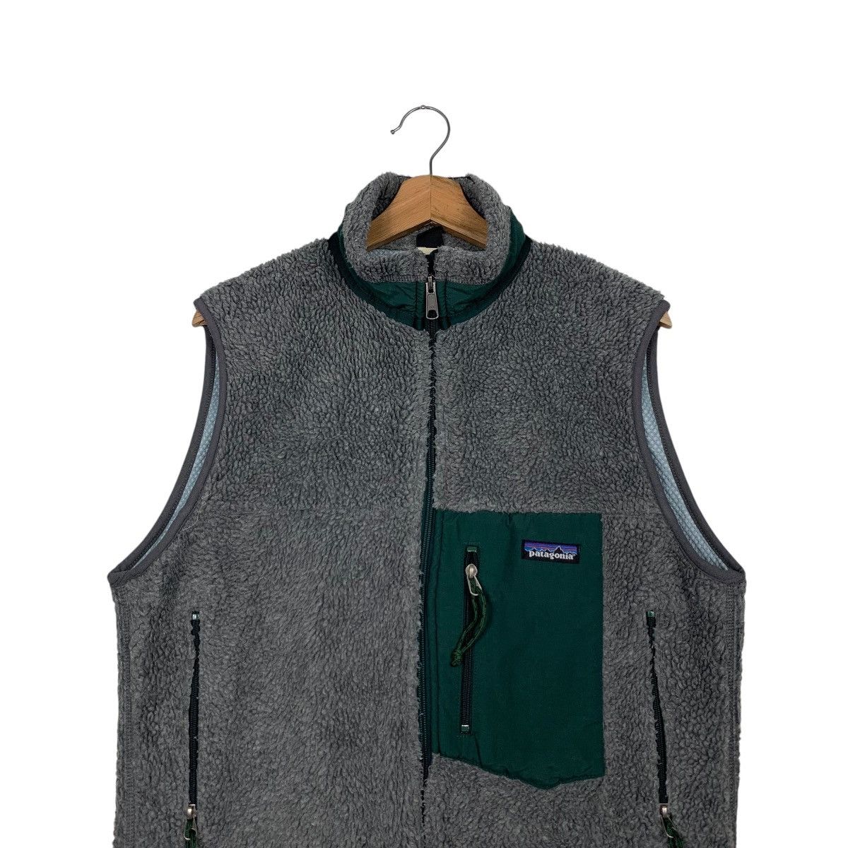 Patagonia Vintage 90’s PATAGONIA Made in Usa Fleece Vest #2466-C111 Size US M / EU 48-50 / 2 - 2 Thumbnail