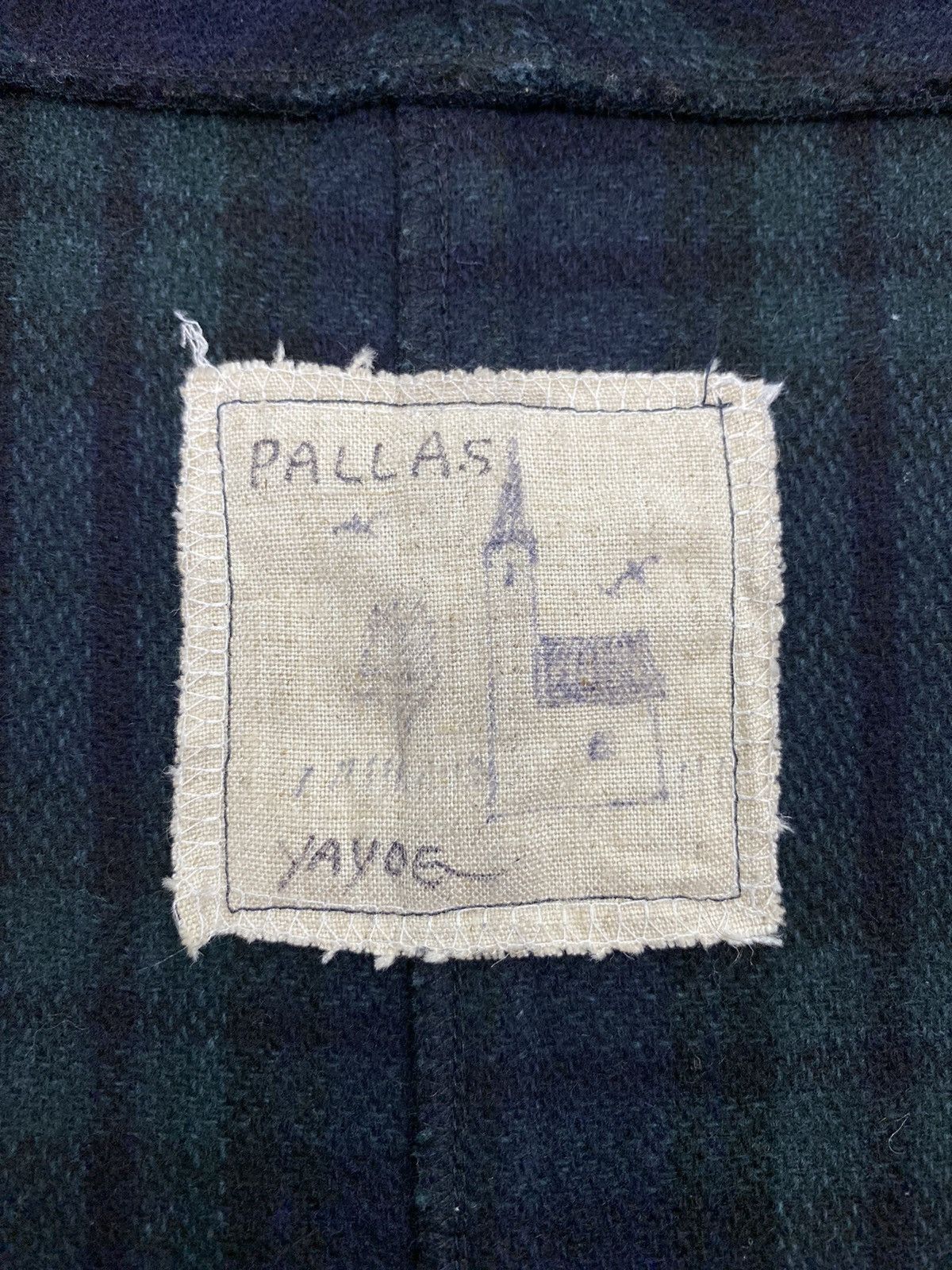 Japanese Brand Pallas Yayoe Plaid Coat Size US S / EU 44-46 / 1 - 9 Thumbnail