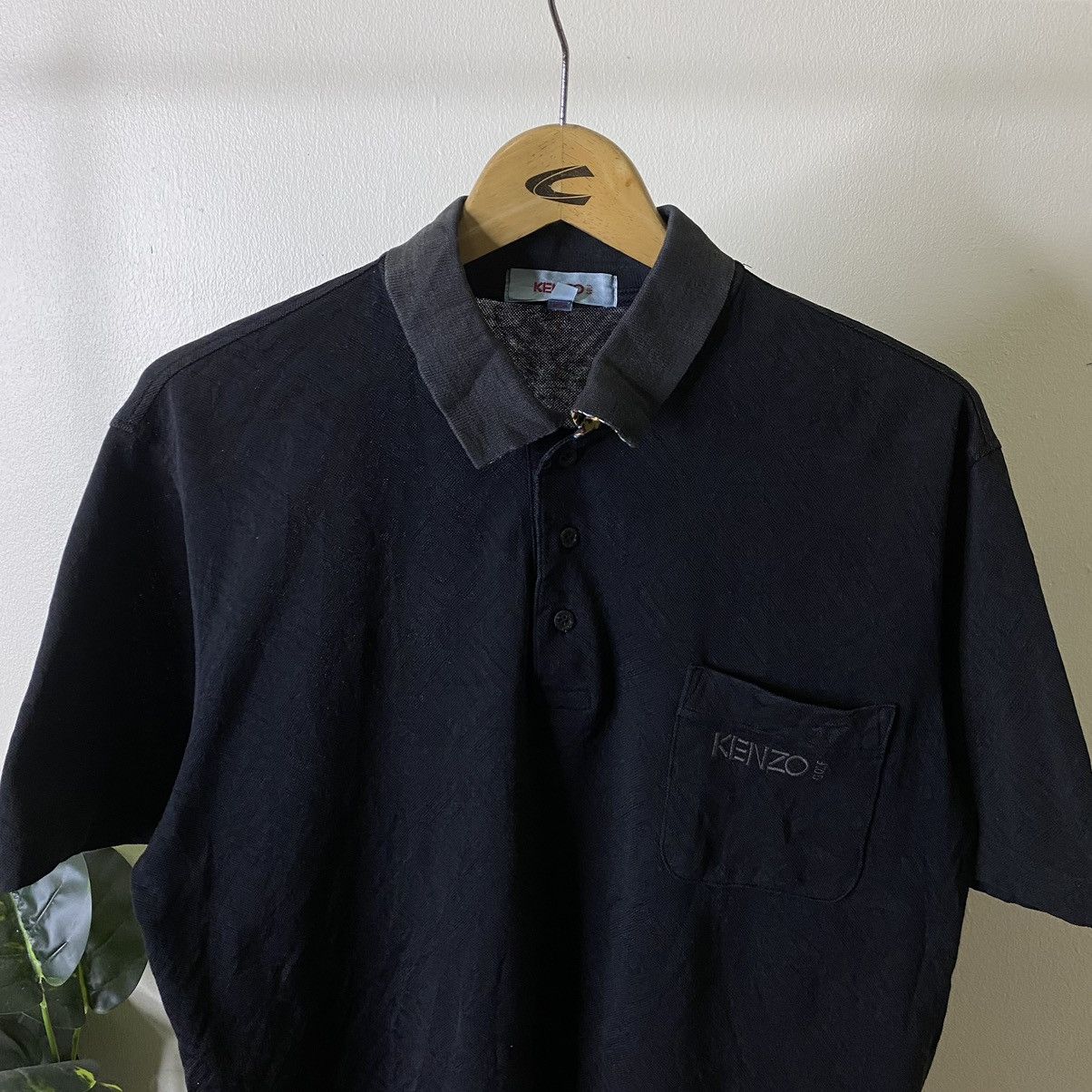 Kenzo Kenzo Golf Black Polo Tee Size US L / EU 52-54 / 3 - 2 Thumbnail