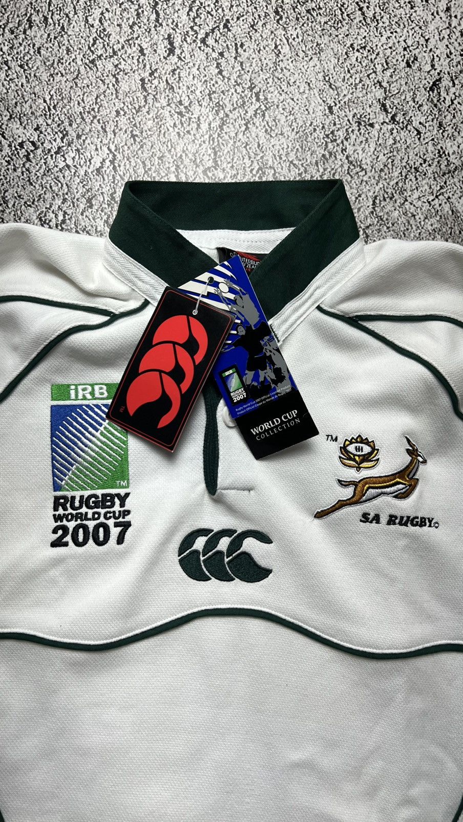 Canterbury of New Zealand NWT‼️2007 SA rugby South Africa Canterbury jersey Size US S / EU 44-46 / 1 - 3 Thumbnail