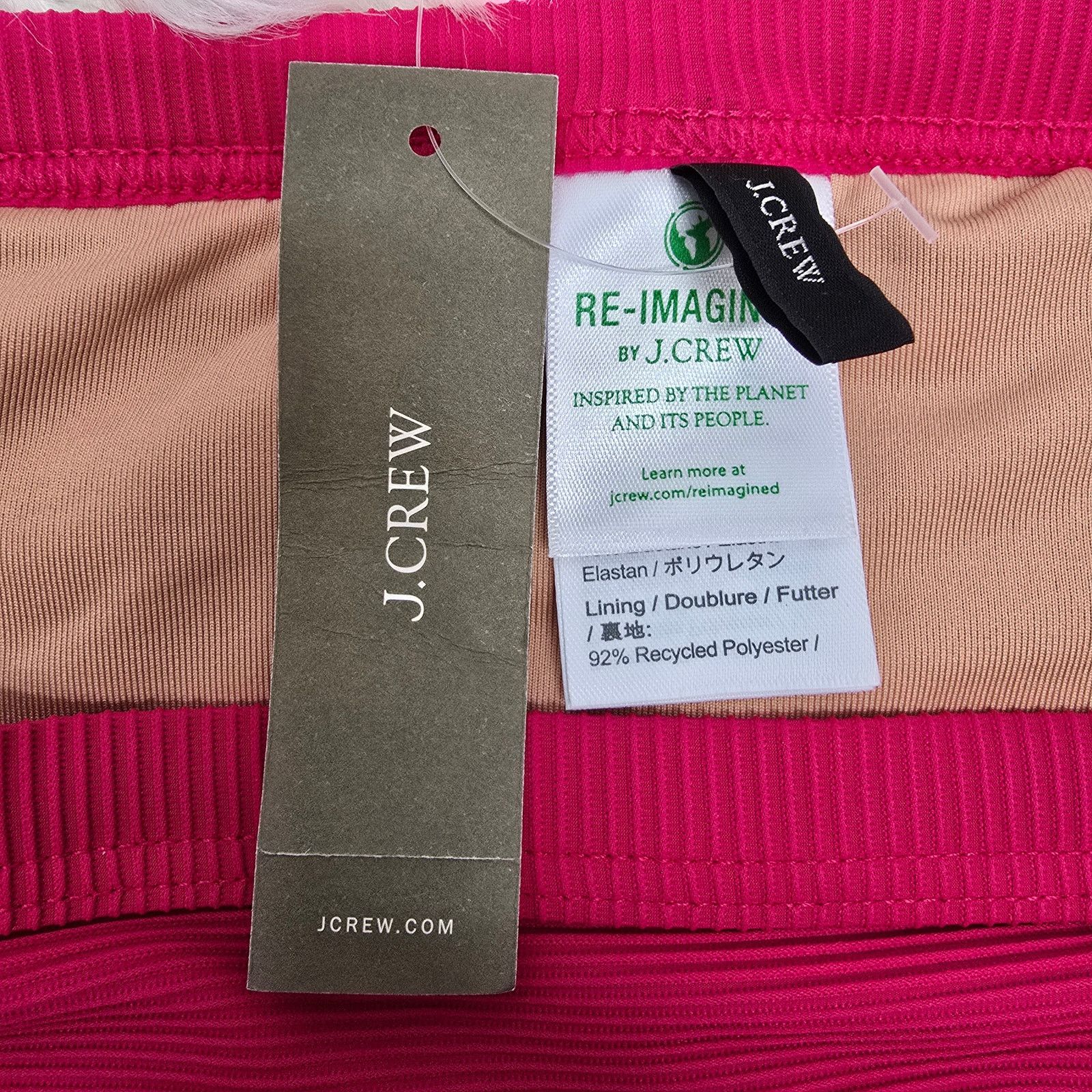 J.Crew J. Crew Ribbed-trim hipster full-coverage bikini bottom S Size ONE SIZE - 7 Thumbnail