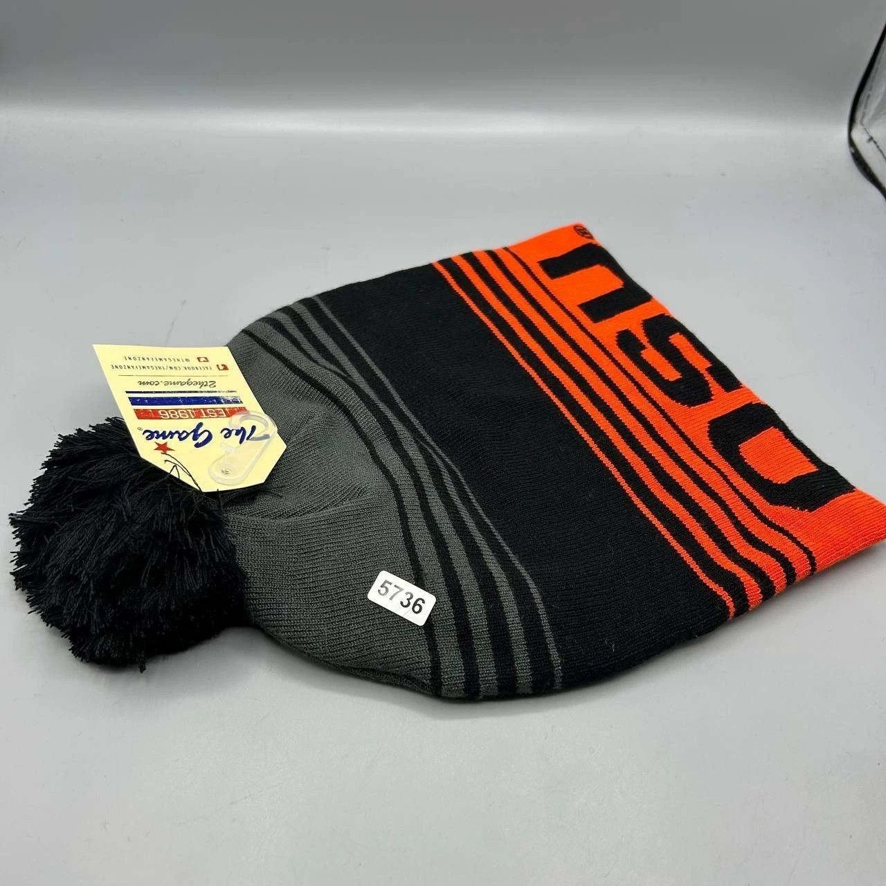 The Game Oklahoma State Cowboys Hat Men Red Black Beanie Pom Pom Size ONE SIZE - 7 Thumbnail