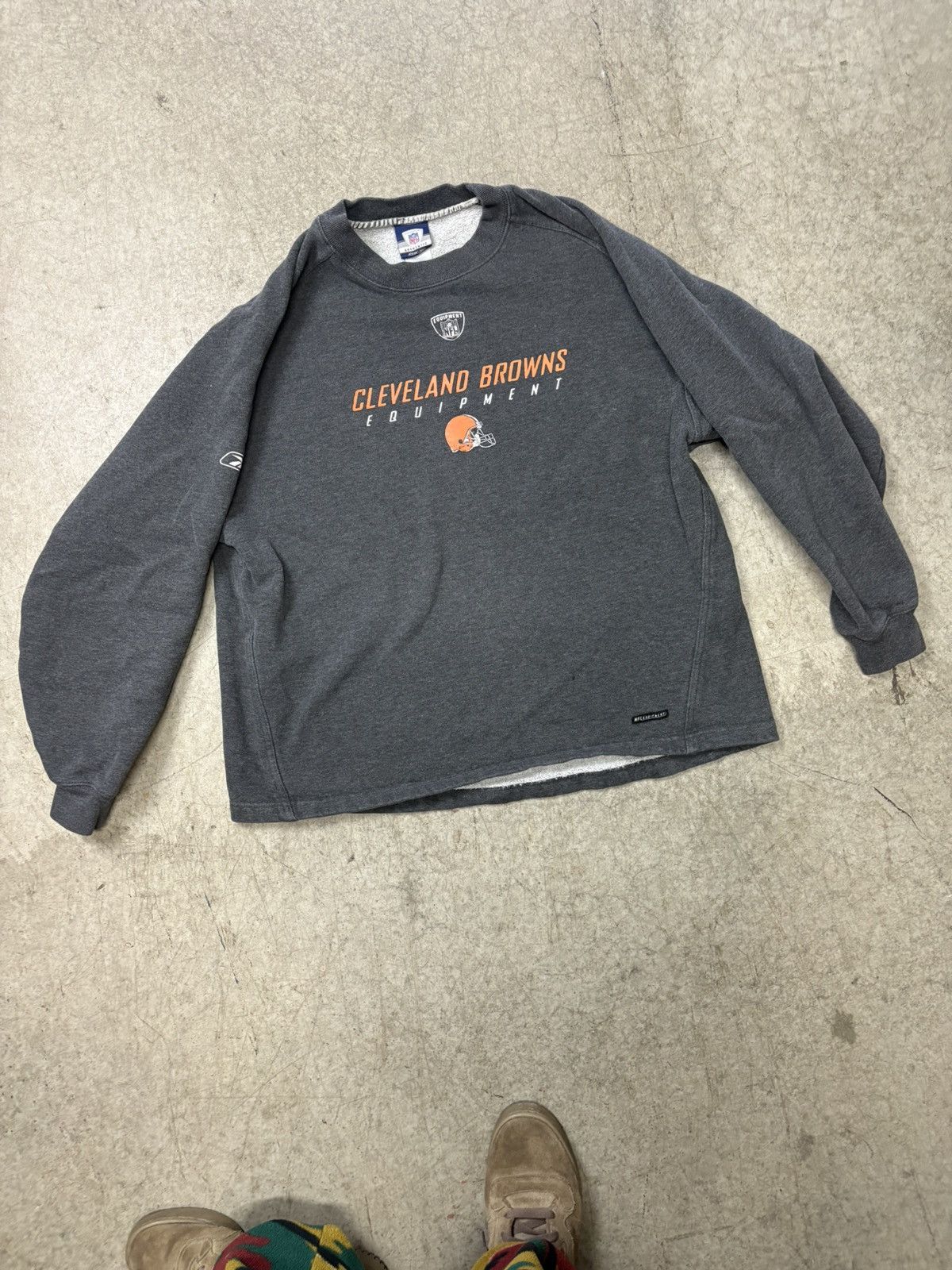 NFL Vintage Cleveland Browns Crewneck Sweatshirt Size US XL / EU 56 / 4 - 1 Thumbnail