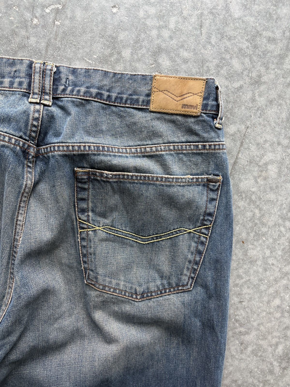 Mavi Vintage Y2K Mavi Wide Leg Baggy Jeans 36x34 Washed Skater Size US 36 / EU 52 - 7 Thumbnail
