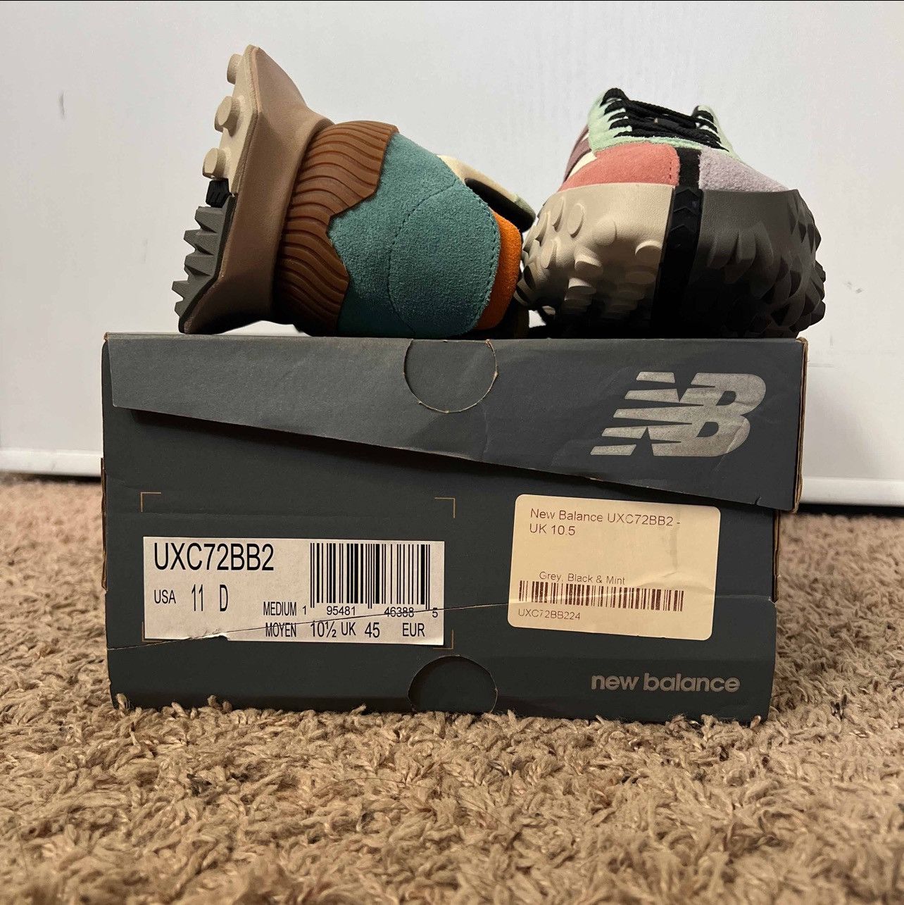 New Balance New Balance XC-72 Acsend Size US 11 / EU 44 - 3 Thumbnail