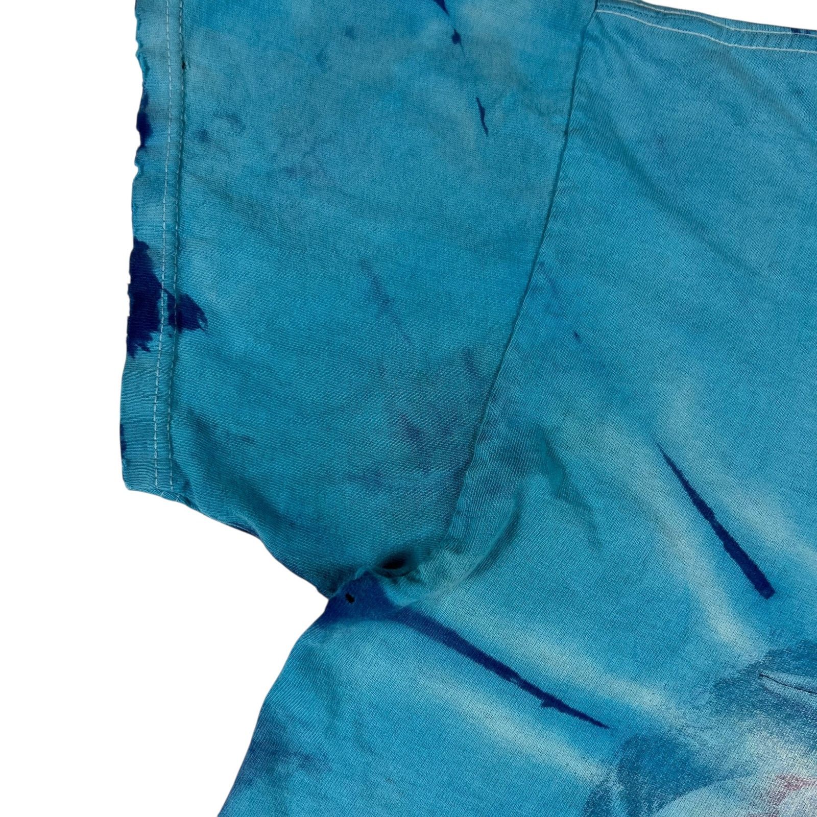 Vintage Vintage Dolphin Mermaid tie dye distressed M. Dubois art tee Size US L / EU 52-54 / 3 - 5 Thumbnail