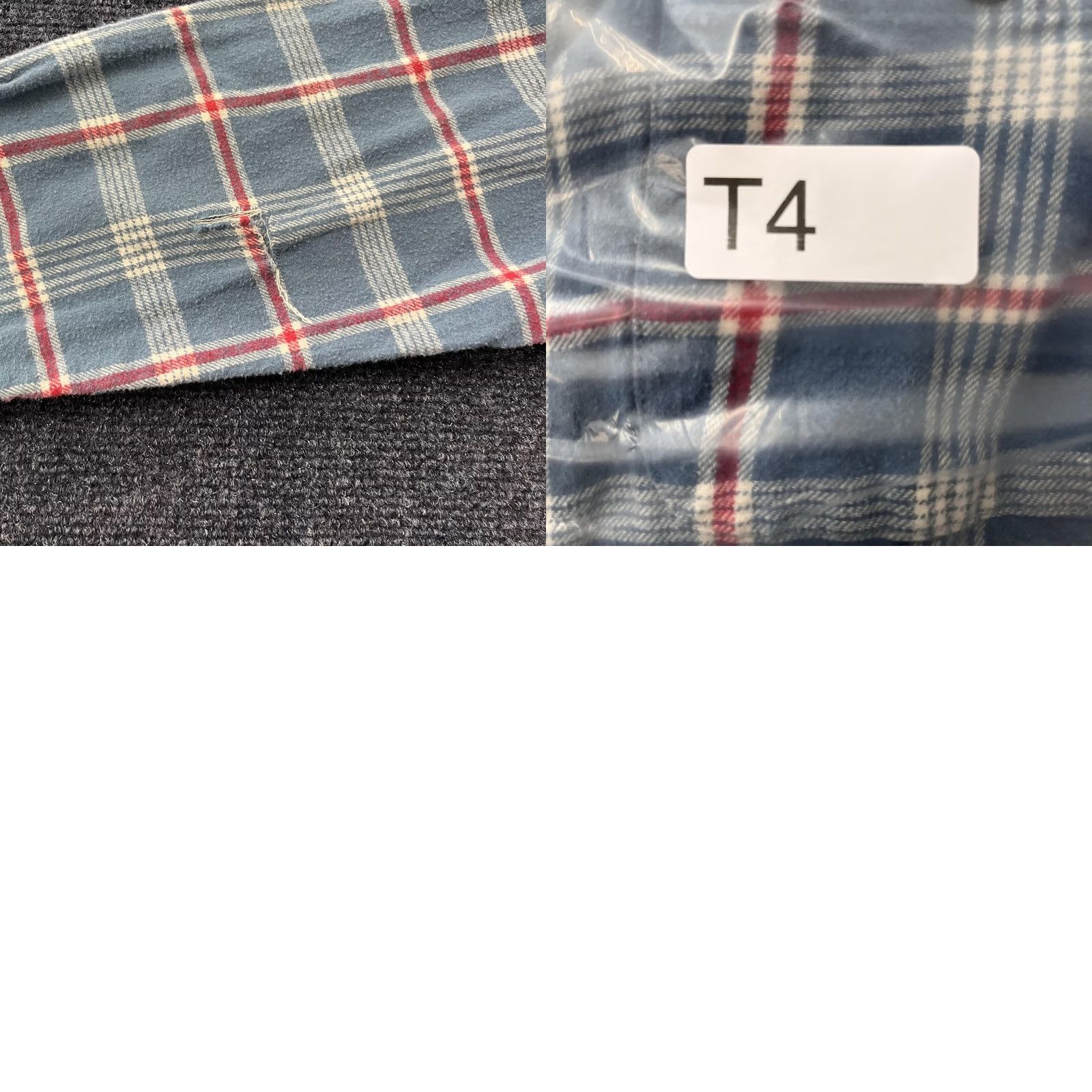 Lucky Brand Lucky Brand Flannel Shirt Mens Large Blue Plaid Long Sleeve Button Up Casual Shirt Size US L / EU 52-54 / 3 - 8 Thumbnail