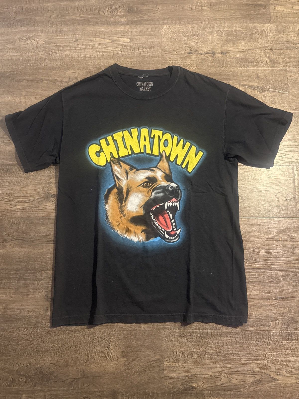 Market Chinatown Market, German Shepard T Shirt Size US L / EU 52-54 / 3 - 1 Thumbnail