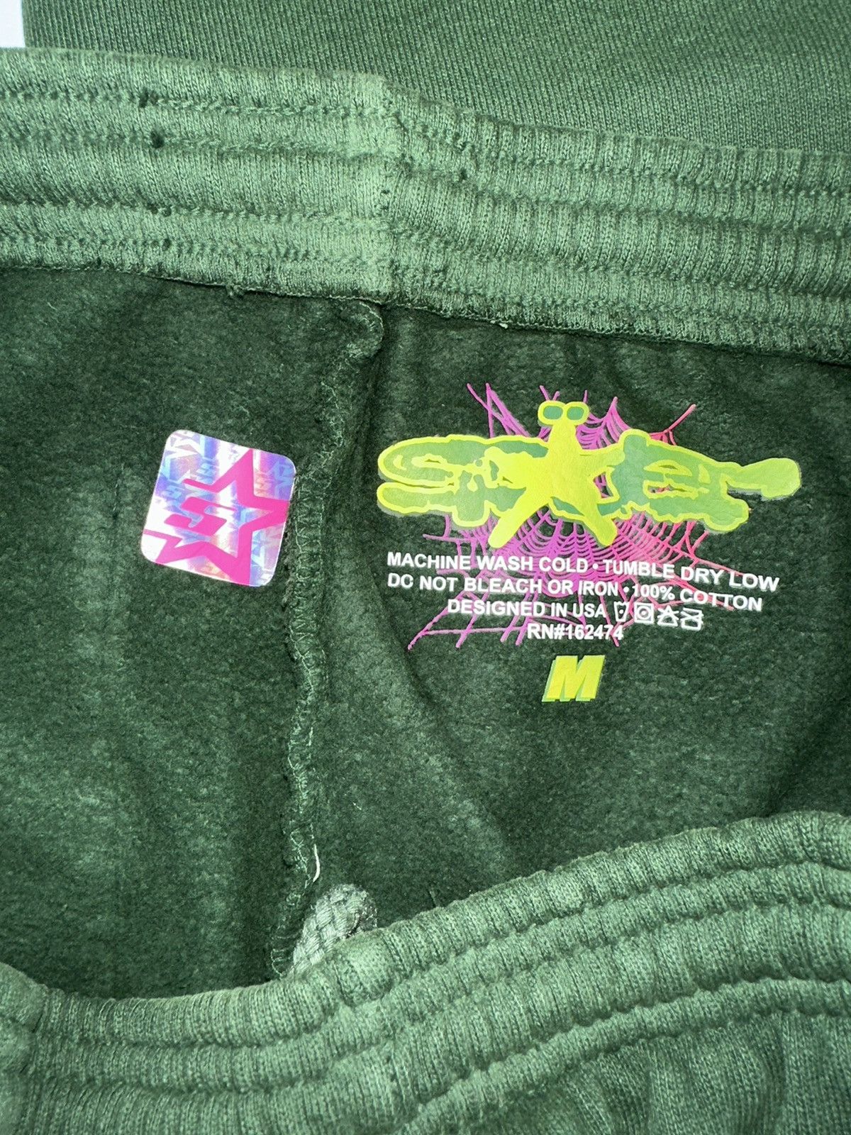 Sp5der Sp5der Hunter Green Sweatpants Size US 32 / EU 48 - 4 Thumbnail