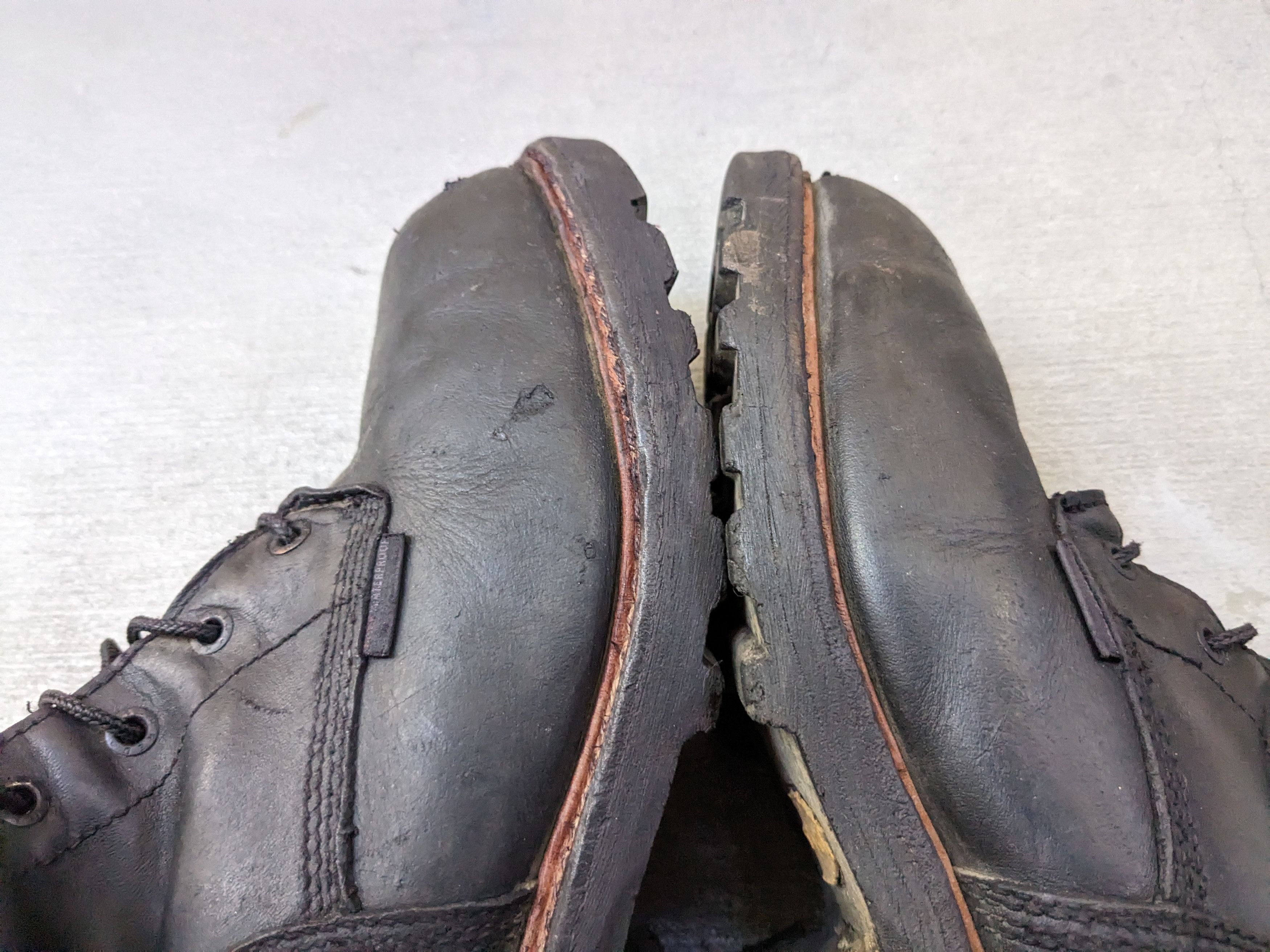 Red Wing Red Wing Boots Black 10 EE Wide Steel Toe Leather Logger Size US 10 / EU 43 - 7 Thumbnail
