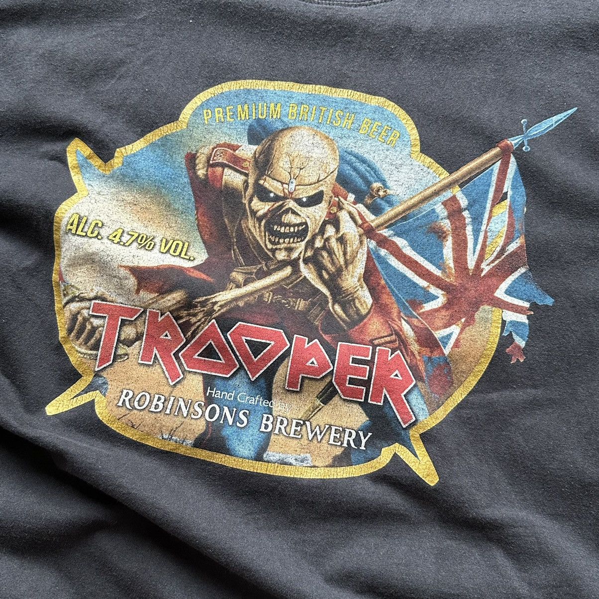 Band Tees × Iron Maiden tee trooper beer iron maiden vintage Size US XXL / EU 58 / 5 - 2 Thumbnail