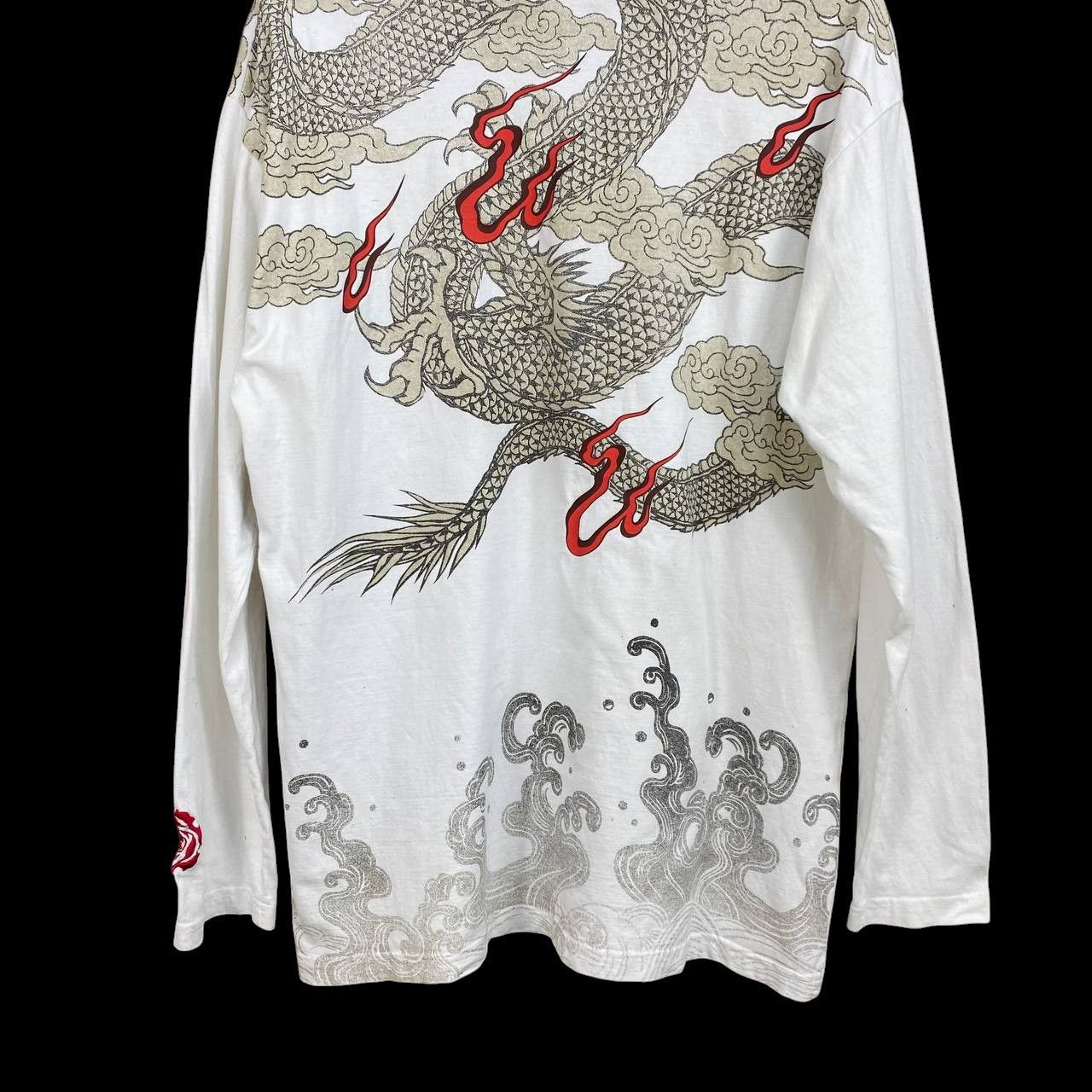 Japanese Brand JAPANESE DRAGON YAKUZA SHIRT Size US L / EU 52-54 / 3 - 8 Thumbnail