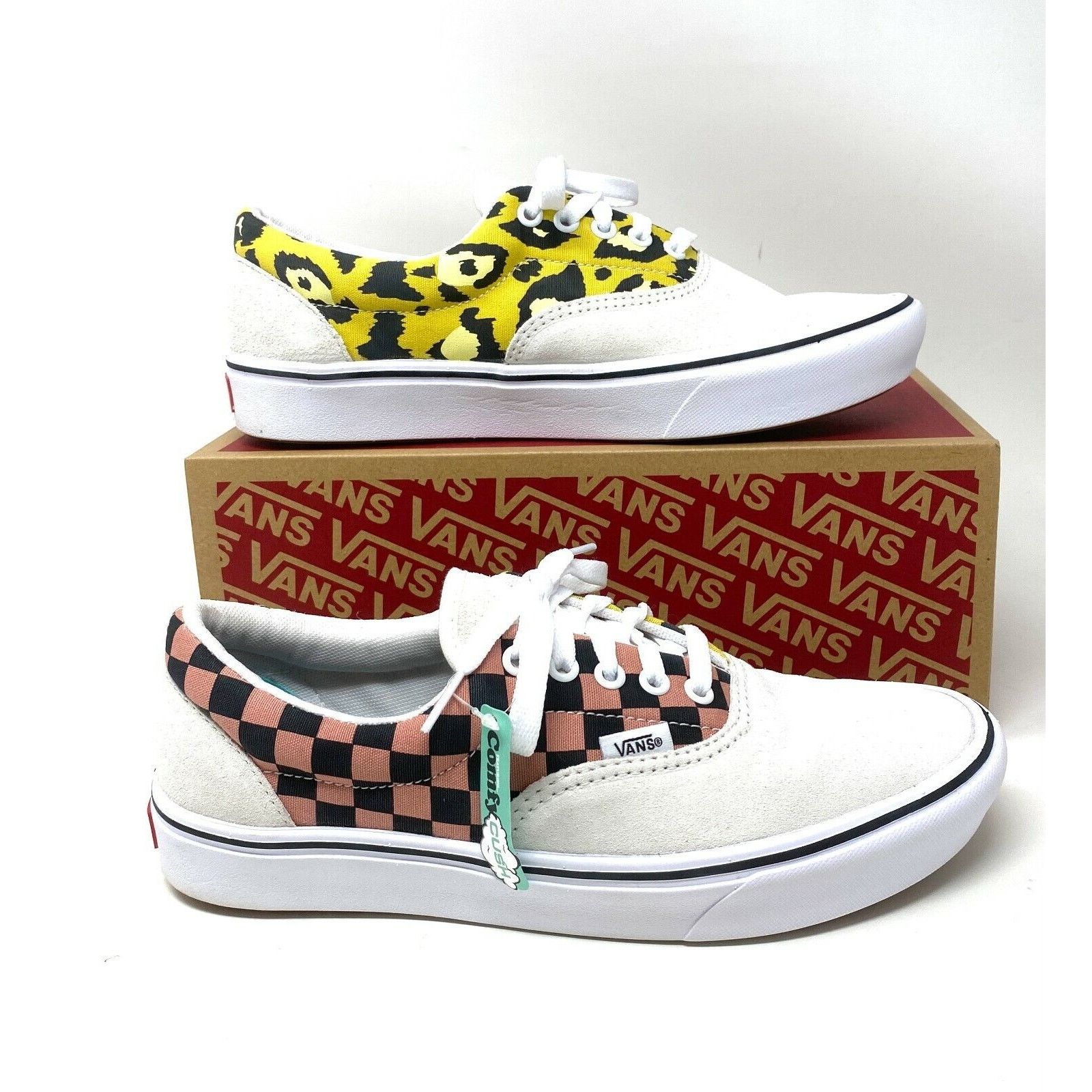 Vans VANS Comfycush Era Women's Size 6 Mixed Media Leopard Size US 6 / IT 36 - 2 Thumbnail
