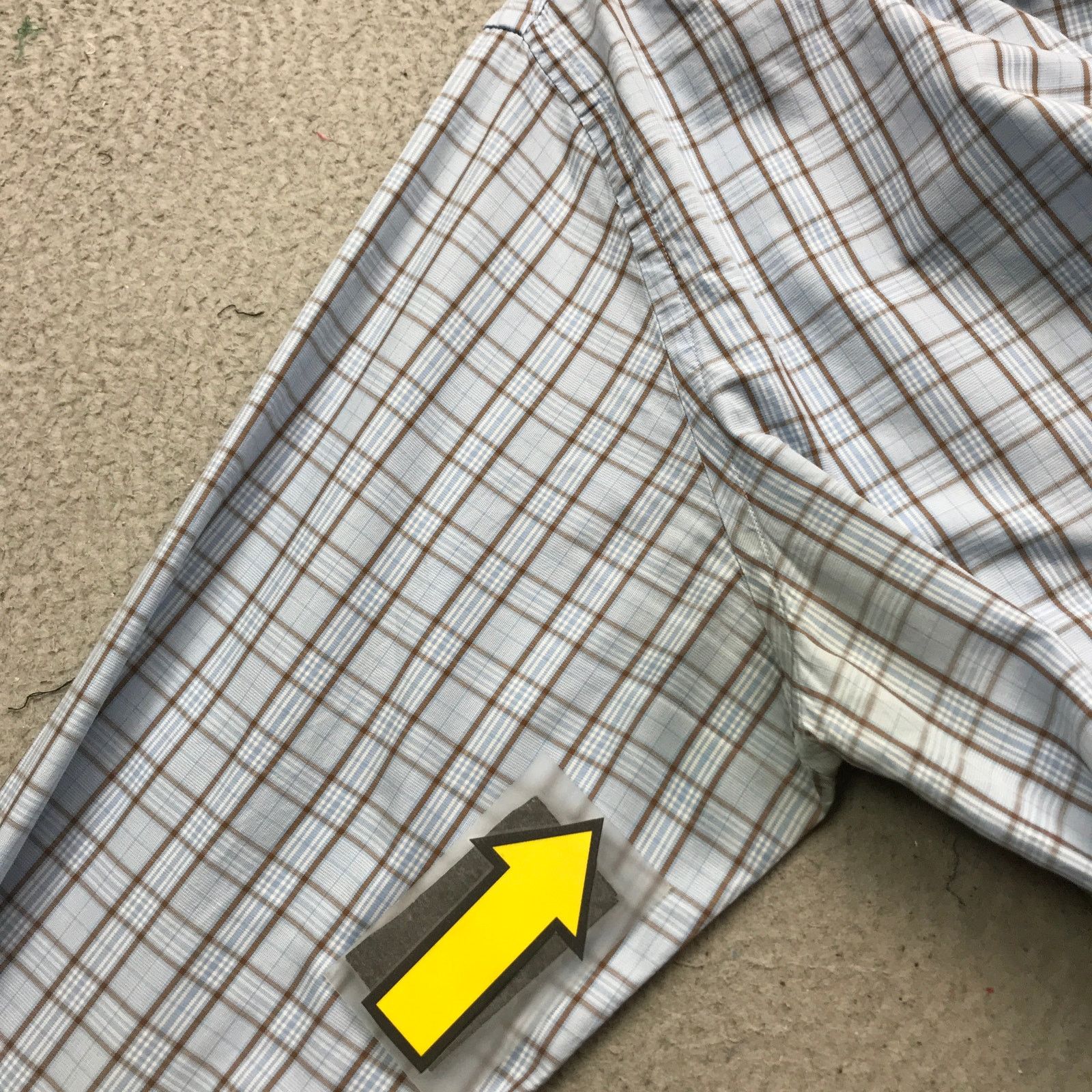 Peter Millar Peter Millar Button Down Dress Shirt Men XL Blue Plaid Check Size US XL / EU 56 / 4 - 6 Thumbnail