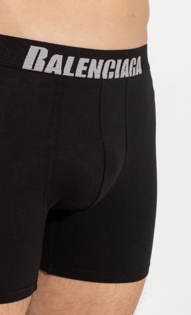 Balenciaga o1s1rm0324 Size: L Boxer Briefs in Black Size ONE SIZE - 4 Thumbnail