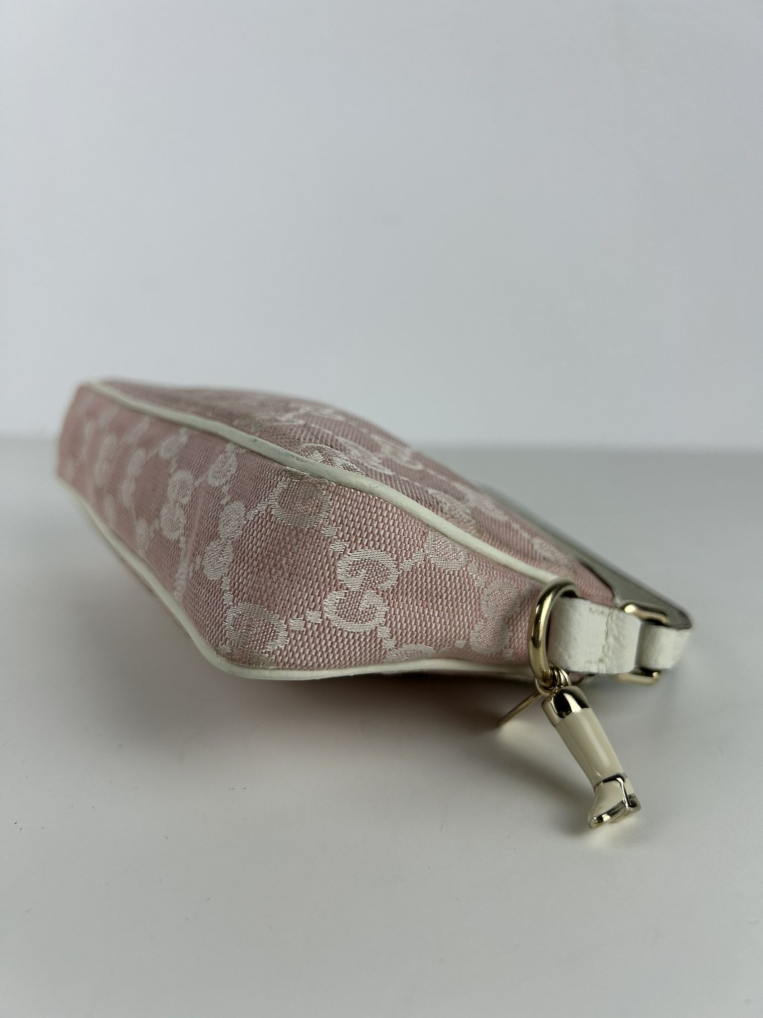 Gucci Gucci pink gg monogram canvas pochette Size ONE SIZE - 13 Thumbnail