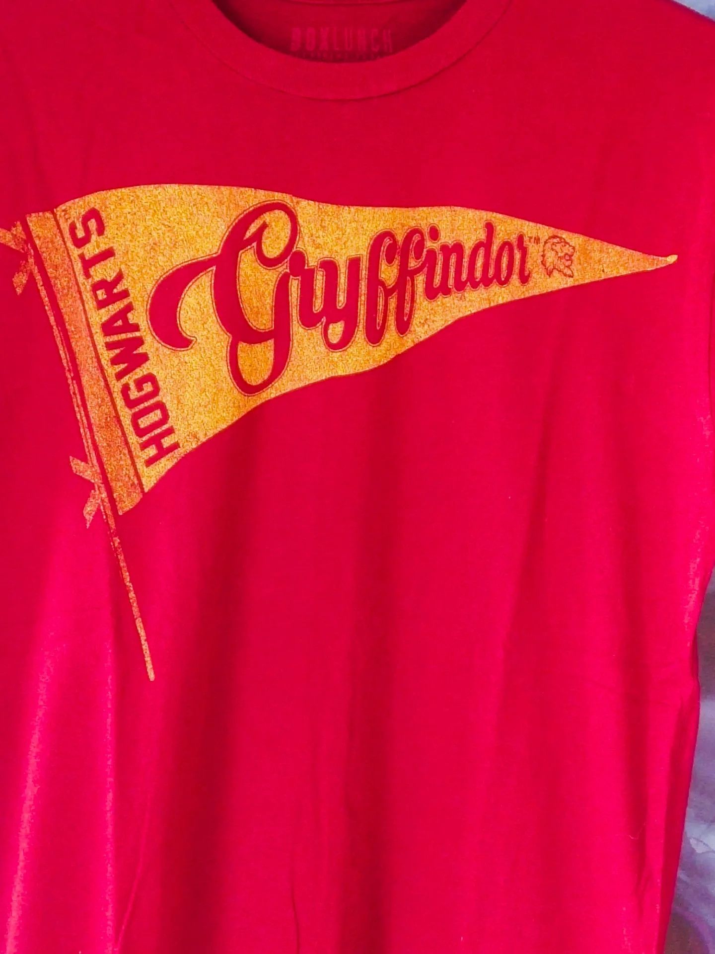 Vintage Harry Potter Gryffindor Flag Movie Tee Size US S / EU 44-46 / 1 - 2 Thumbnail