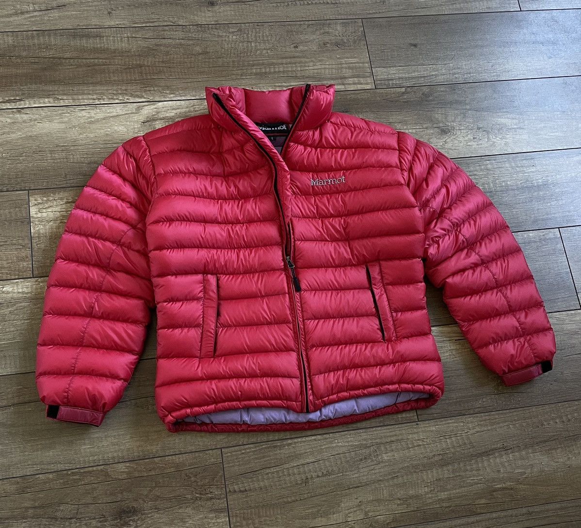 Marmot Marmot vintage mi Korea Red Down Puffer Jacket Ultralight Size S / US 4 / IT 40 - 1 Thumbnail