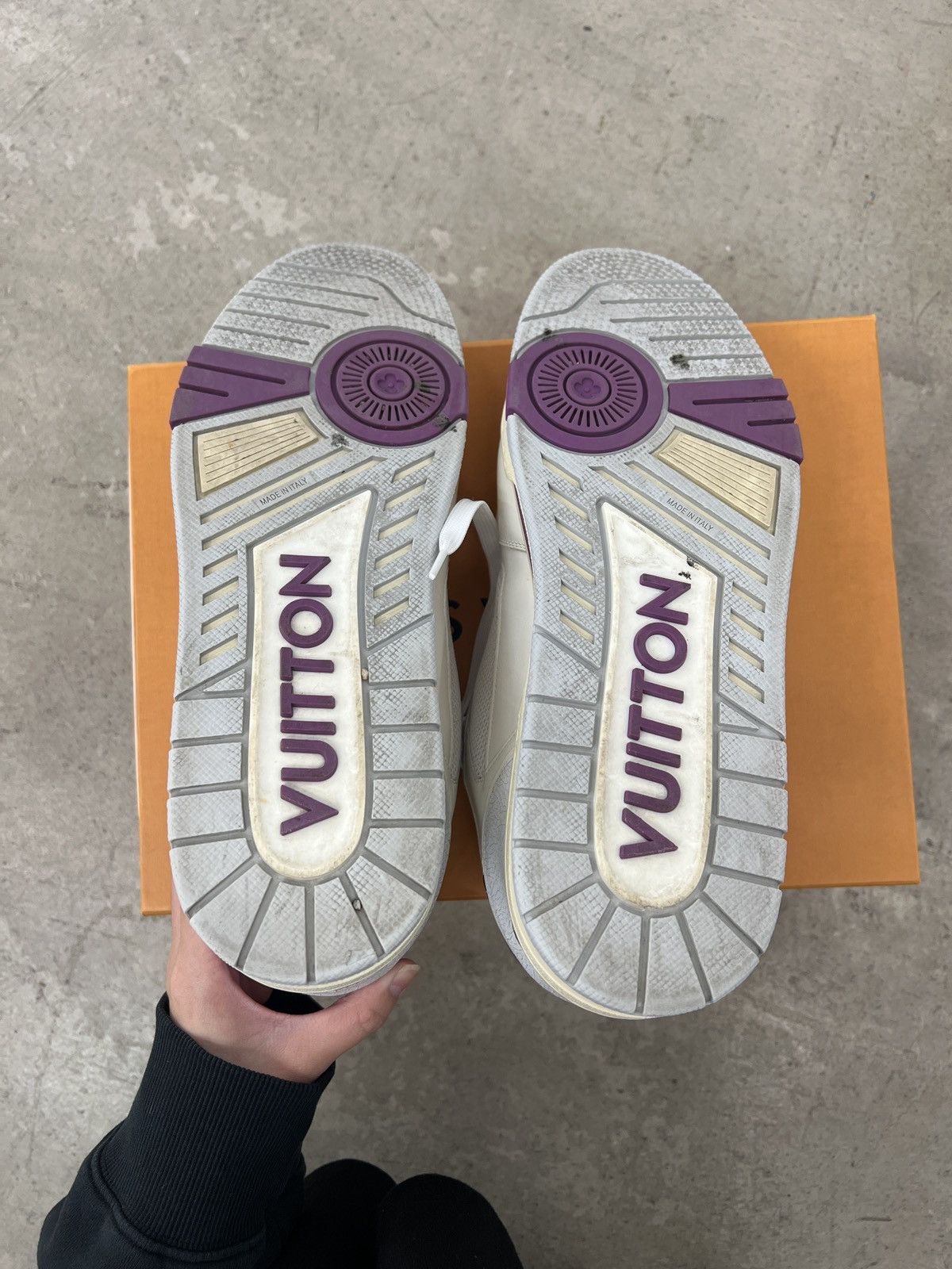 Louis Vuitton Louis Vuitton LV Trainer 'Violet Mesh' Size US 10 / EU 43 - 7 Thumbnail