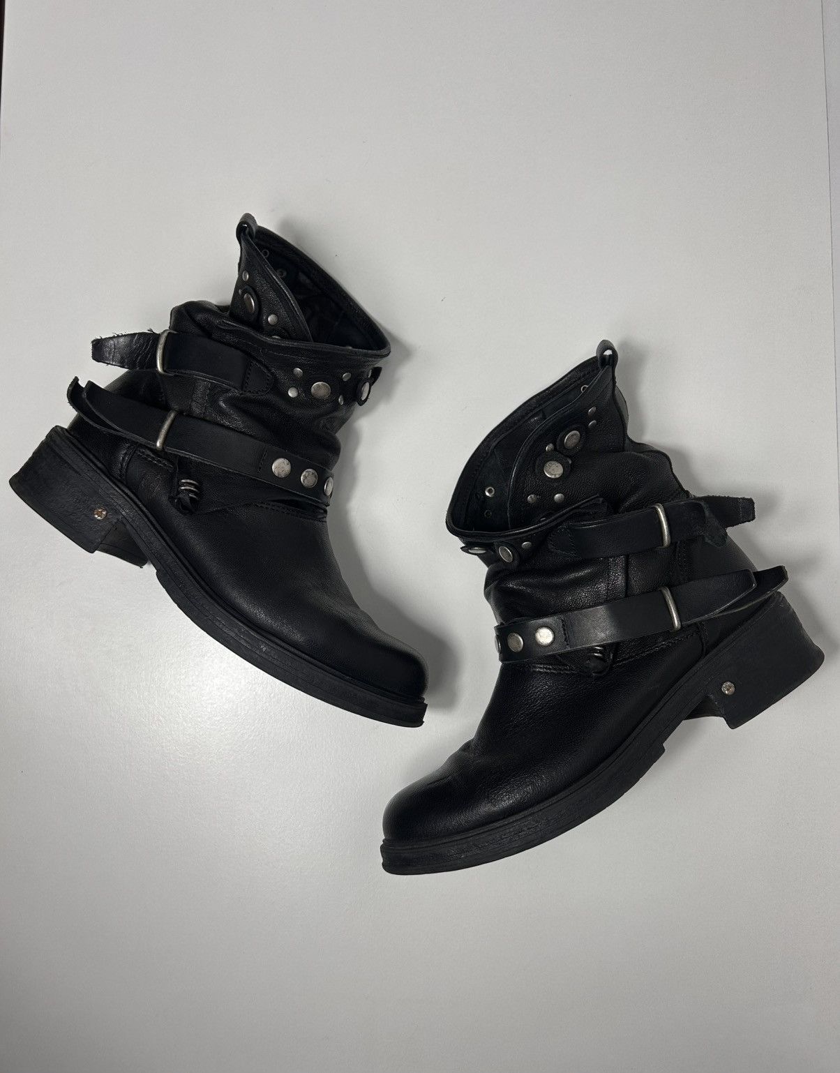 Other Insane vintage leather biker boots Size US 8 / IT 38 - 6 Thumbnail