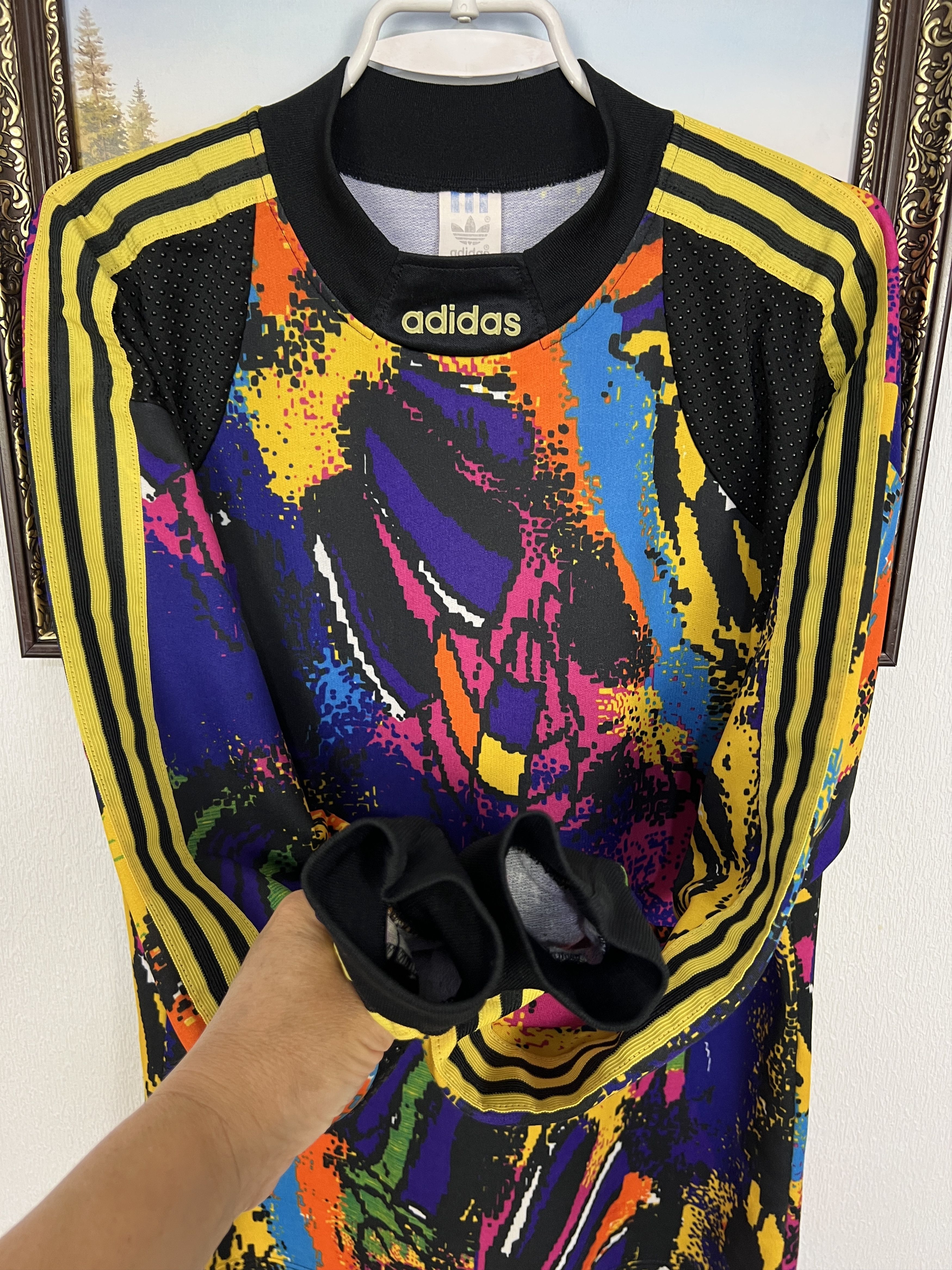 Adidas Vintage Adidas Goalkeeper Template Football Soccer Shirt Size US M / EU 48-50 / 2 - 8 Thumbnail