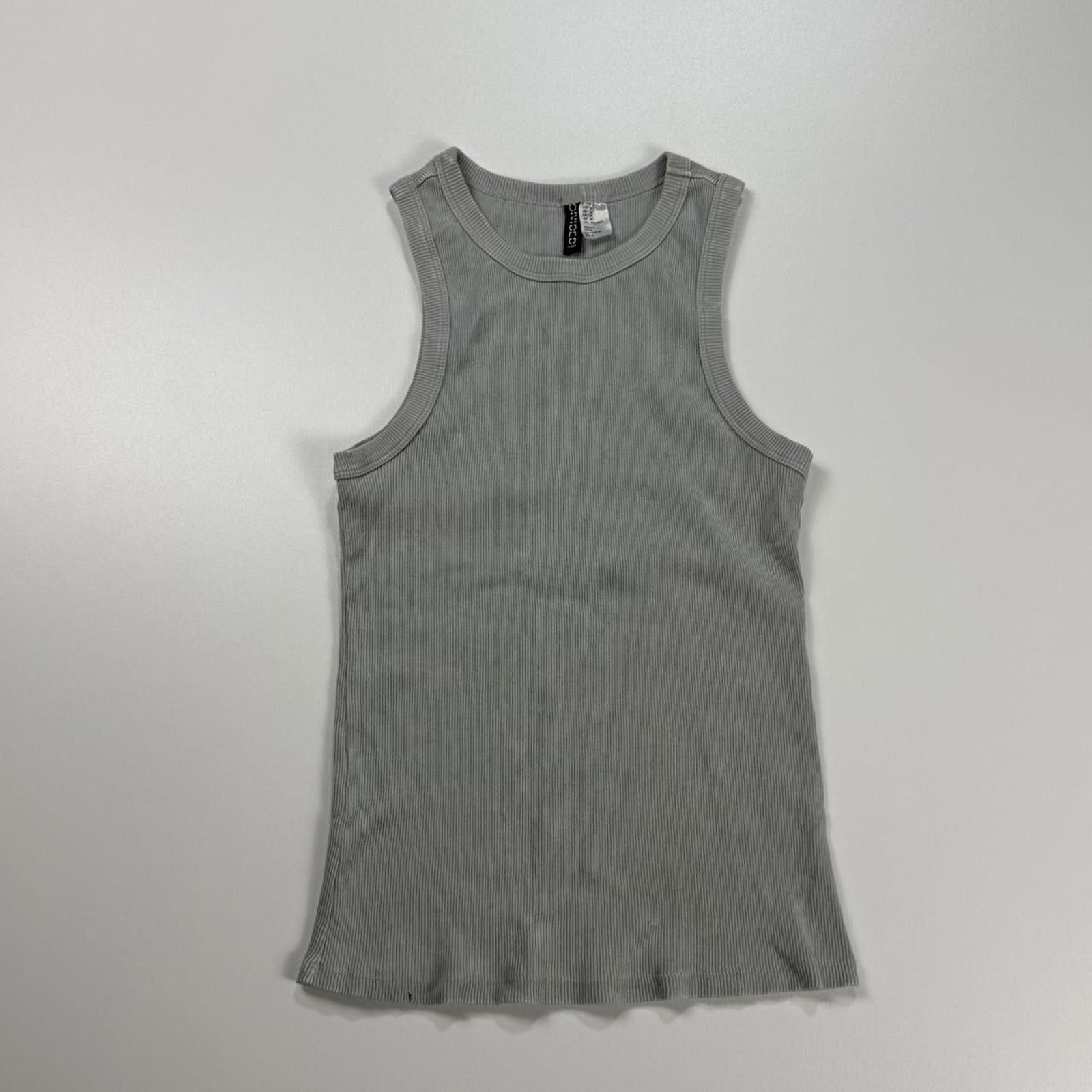 H&M HM Ribbed Tank Size S / US 4 / IT 40 - 1 Thumbnail