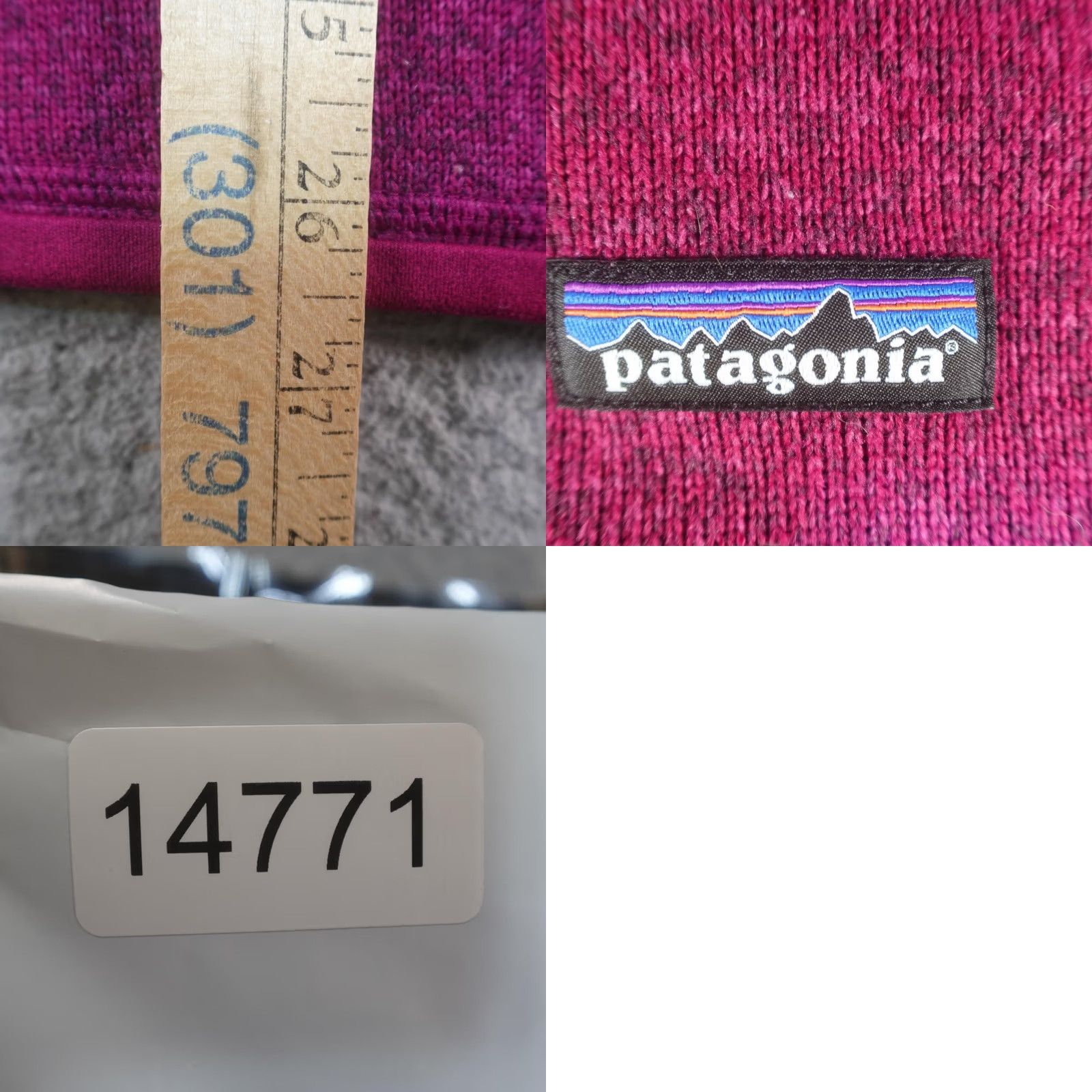 Patagonia Patagonia Sweater Womens Large Pink 1/4 Zip Fleece Pullover Thermal Knit Outdoor Size L / US 10 / IT 46 - 8 Thumbnail