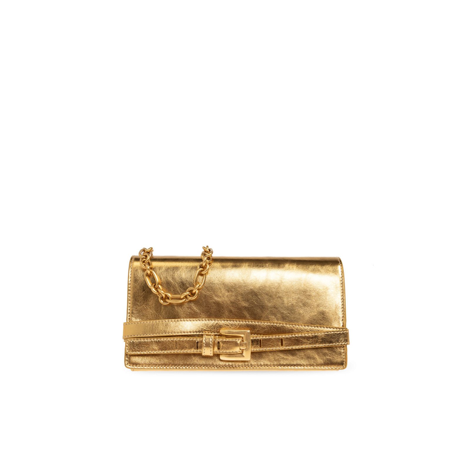 Balmain BALMAIN Shuffle Gold Chain Wallet Bag New Size ONE SIZE - 1 Thumbnail