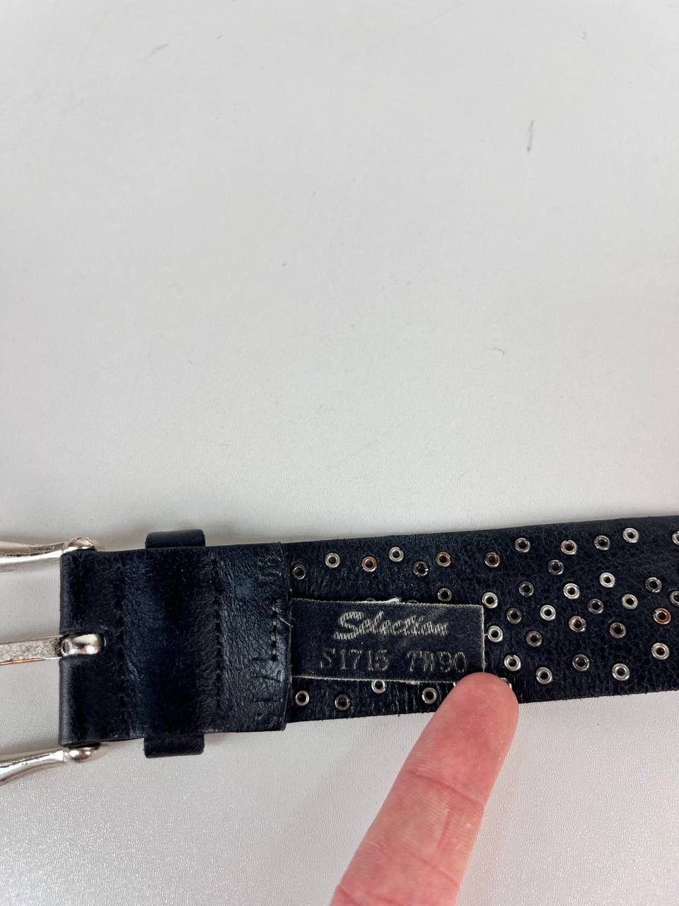 Other Avant Garde vintage metal leather belt Size ONE SIZE - 7 Thumbnail