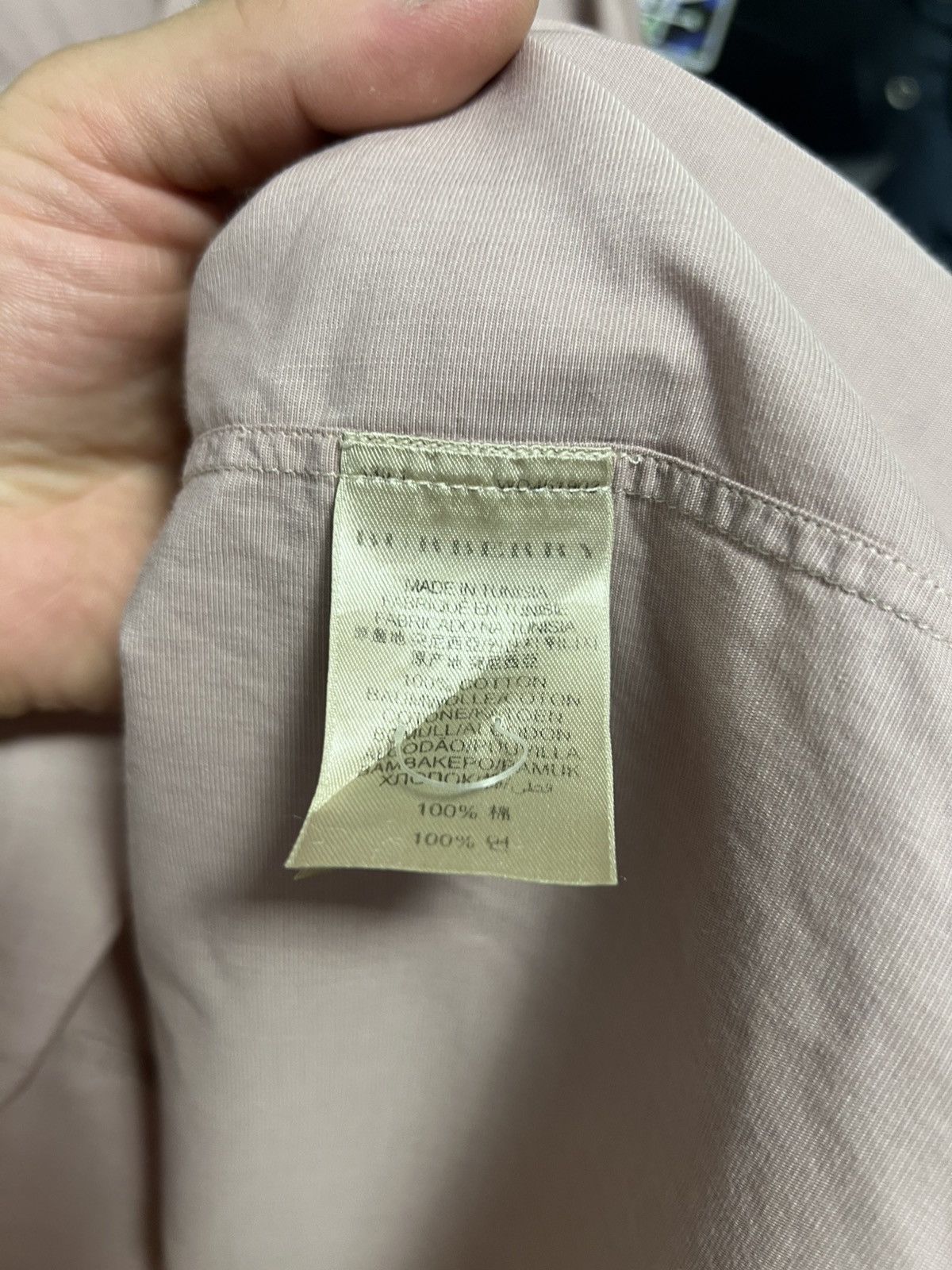 Burberry Burberry Button Up Long Sleeves Shirt Size US L / EU 52-54 / 3 - 9 Thumbnail
