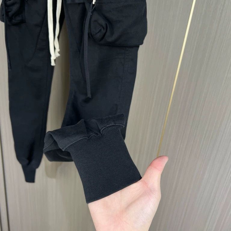 Rick Owens Rick Owens Black Cargo Long Pants Size 44-2505 Size US 44 / EU 60 - 5 Thumbnail