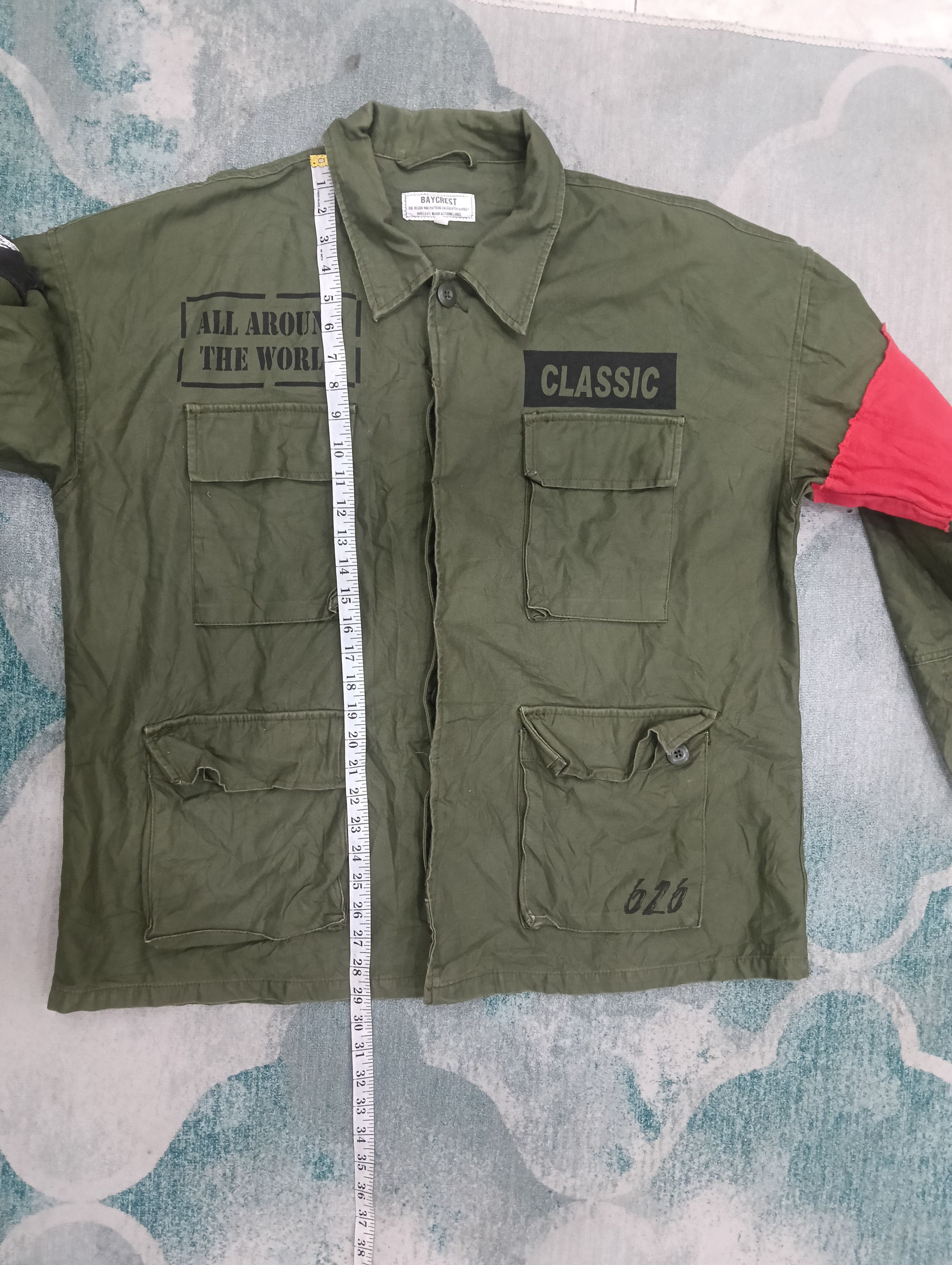 Japanese Brand Us Army M65 Inspired Size US XL / EU 56 / 4 - 15 Thumbnail