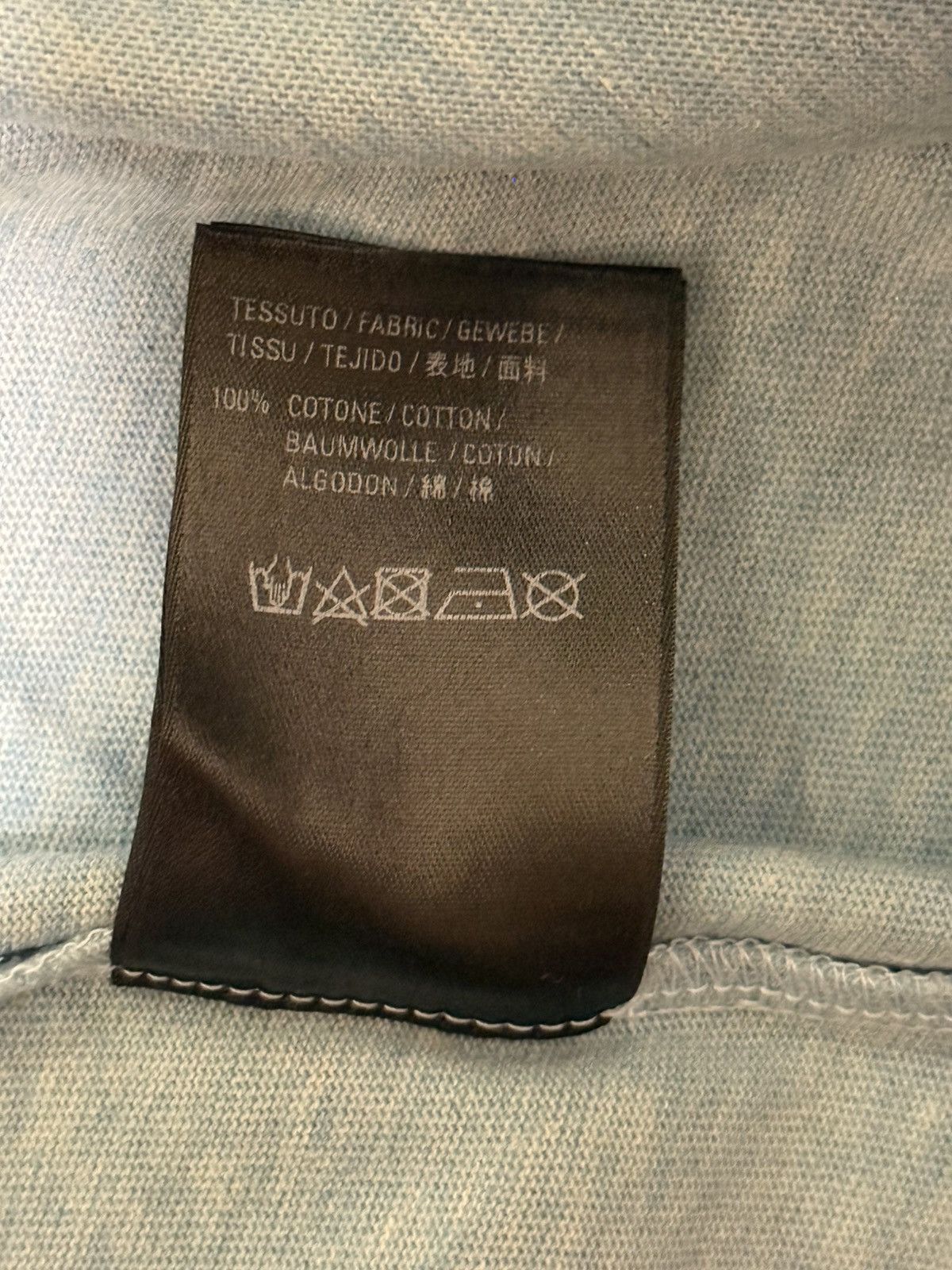 Balenciaga Balenciaga sky blue t shirt Size US XS / EU 42 / 0 - 10 Thumbnail