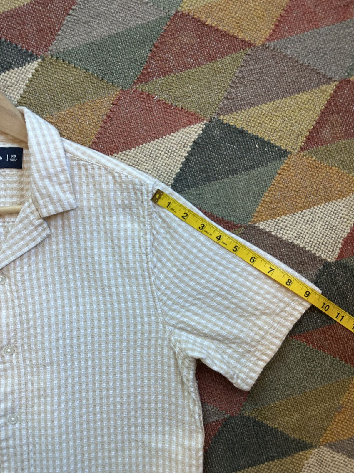 Abercrombie & Fitch Camp Collar Knit Shirt Size US S / EU 44-46 / 1 - 6 Thumbnail