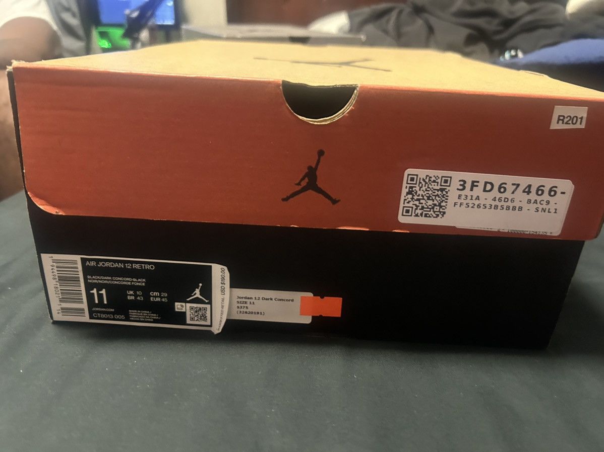 Other Jordan 12 Dark Concord Size US 11 / EU 44 - 5 Thumbnail