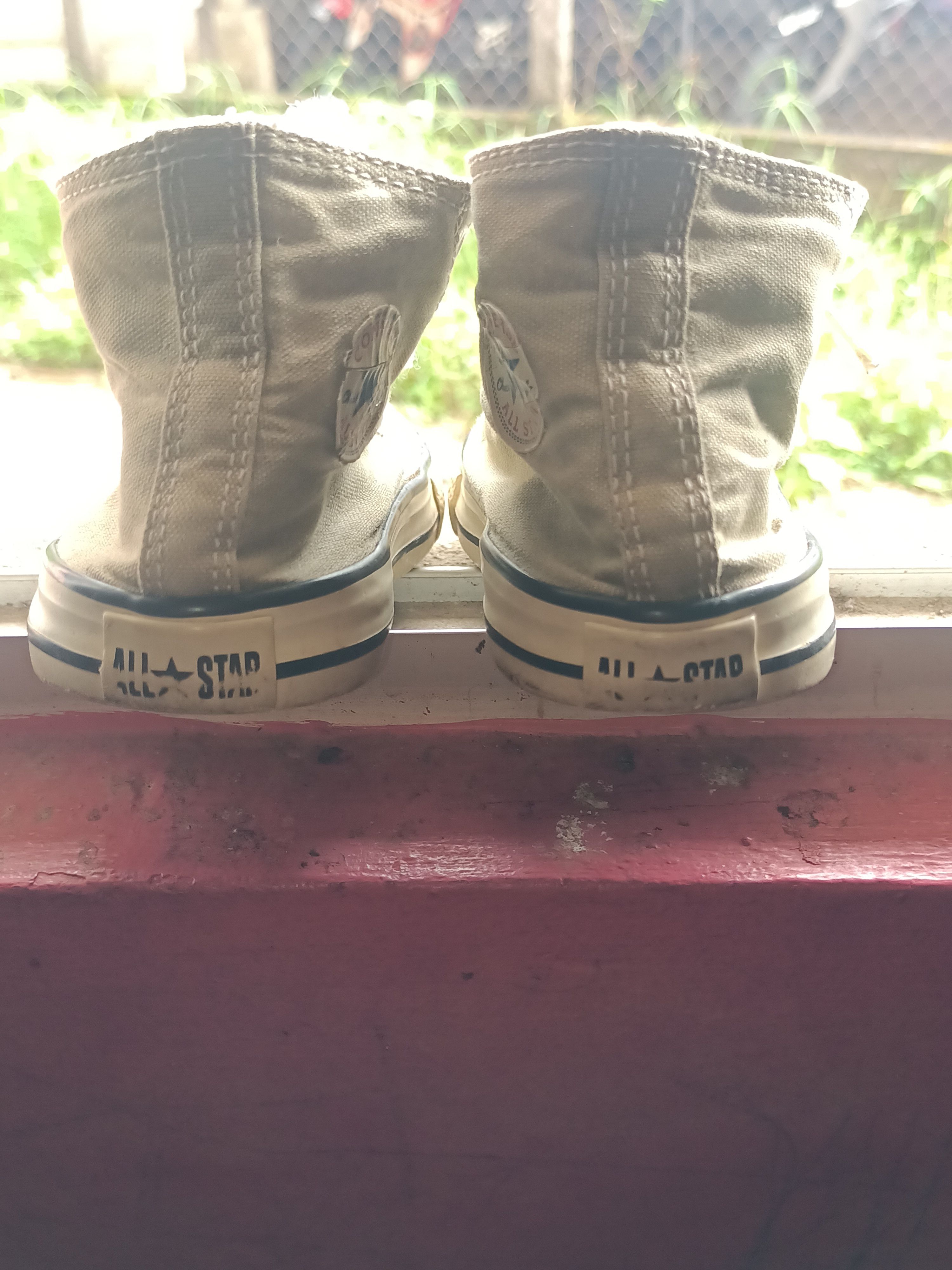 Vintage Light Grey Toddler H.Top Convers AllStar 2/3 Years Boys Girl Size US 7 / EU 40 - 5 Thumbnail