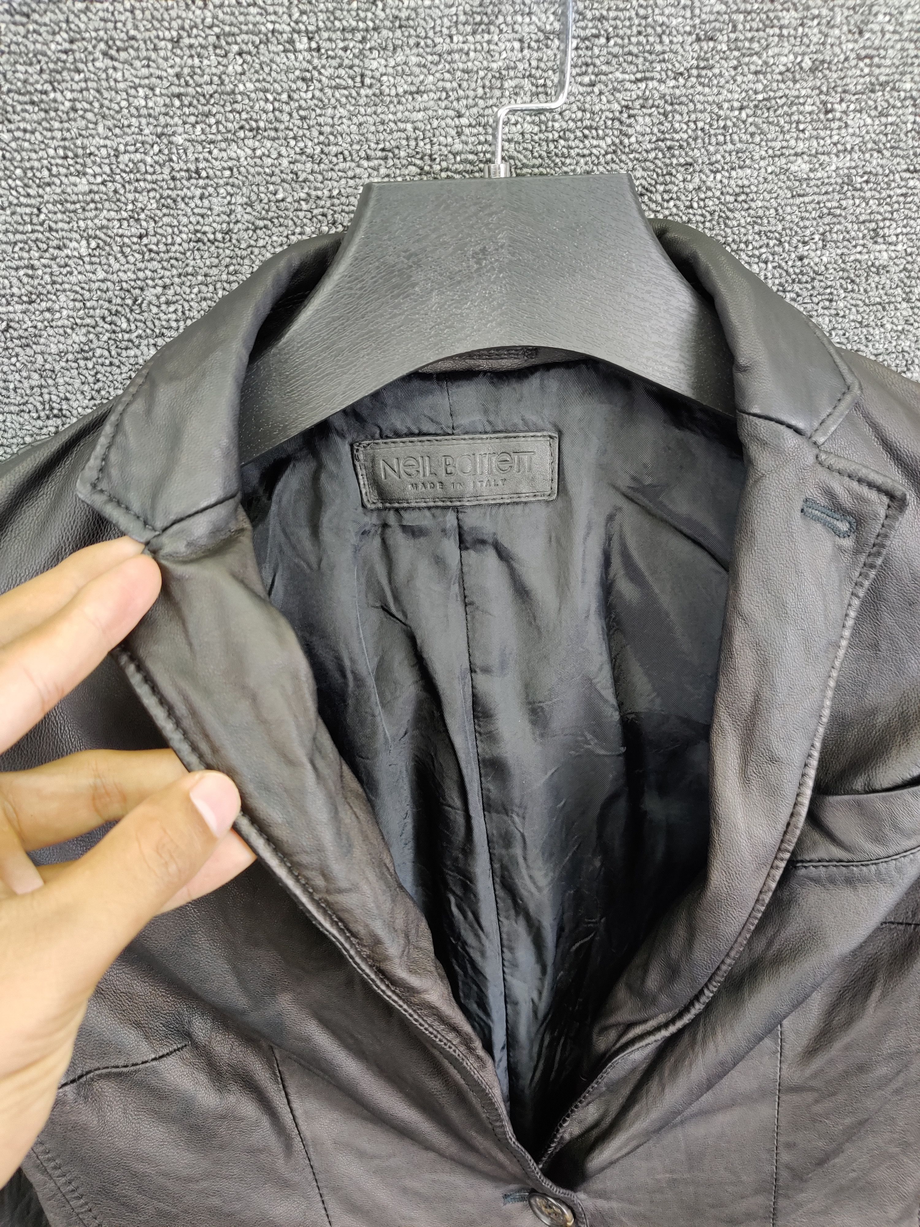 Neil Barrett Vintage Neil Barrett Leather Jacket Size US XS / EU 42 / 0 - 2 Thumbnail