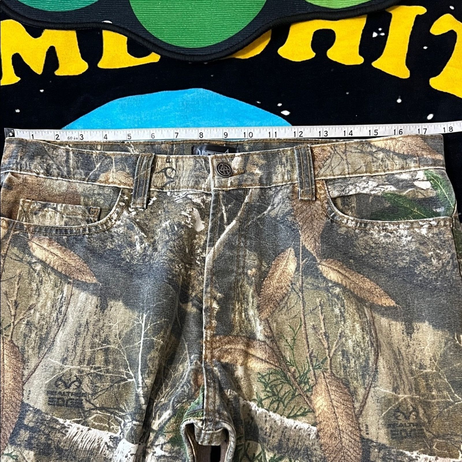 Lost hills Lost Hills Camo Relaxed Fit Men's Jeans Size US 34 / EU 50 - 14 Thumbnail