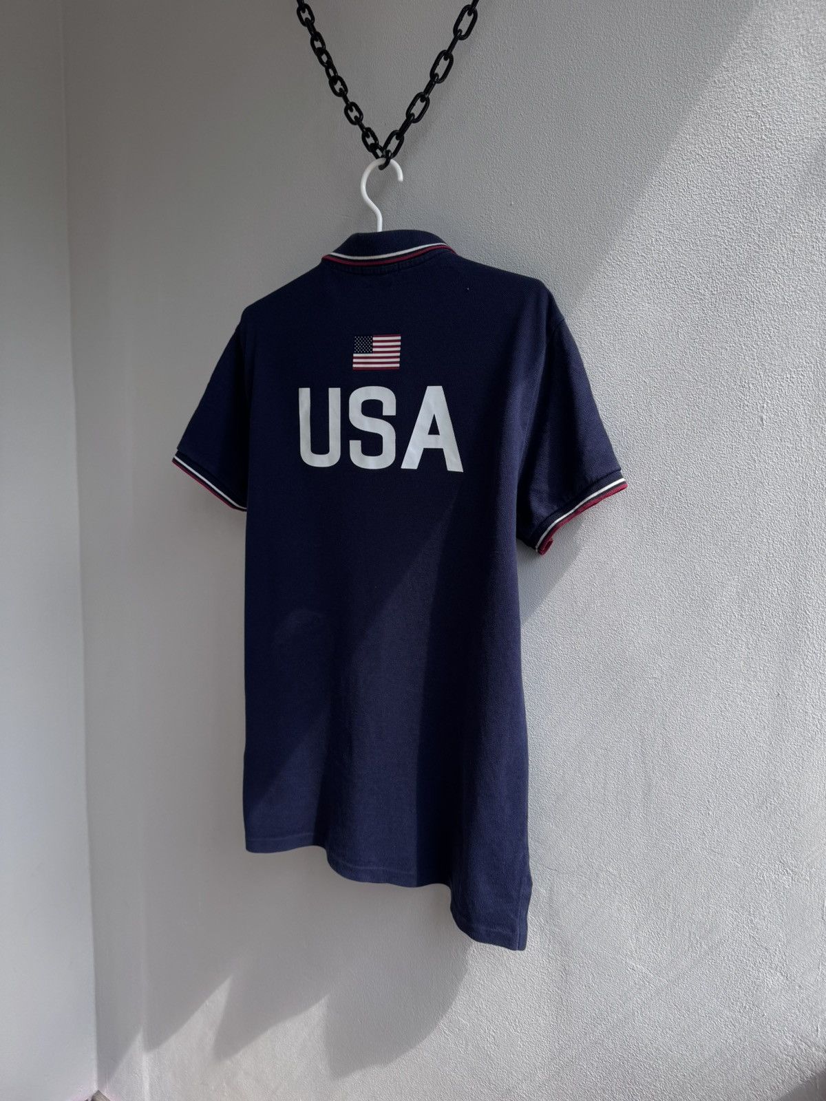Polo Ralph Lauren Polo Ralph Lauren Big Pony USA Rugby Shirt #16 Chief Keef Size US M / EU 48-50 / 2 - 13 Thumbnail