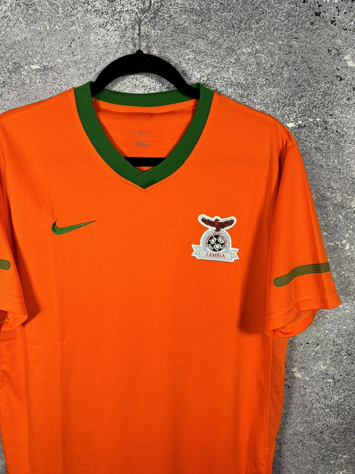 Nike × Vintage Vintage Zambia 2011 Nike Fan Soccer Jersey Blokcore Medium Size US M / EU 48-50 / 2 - 2 Thumbnail