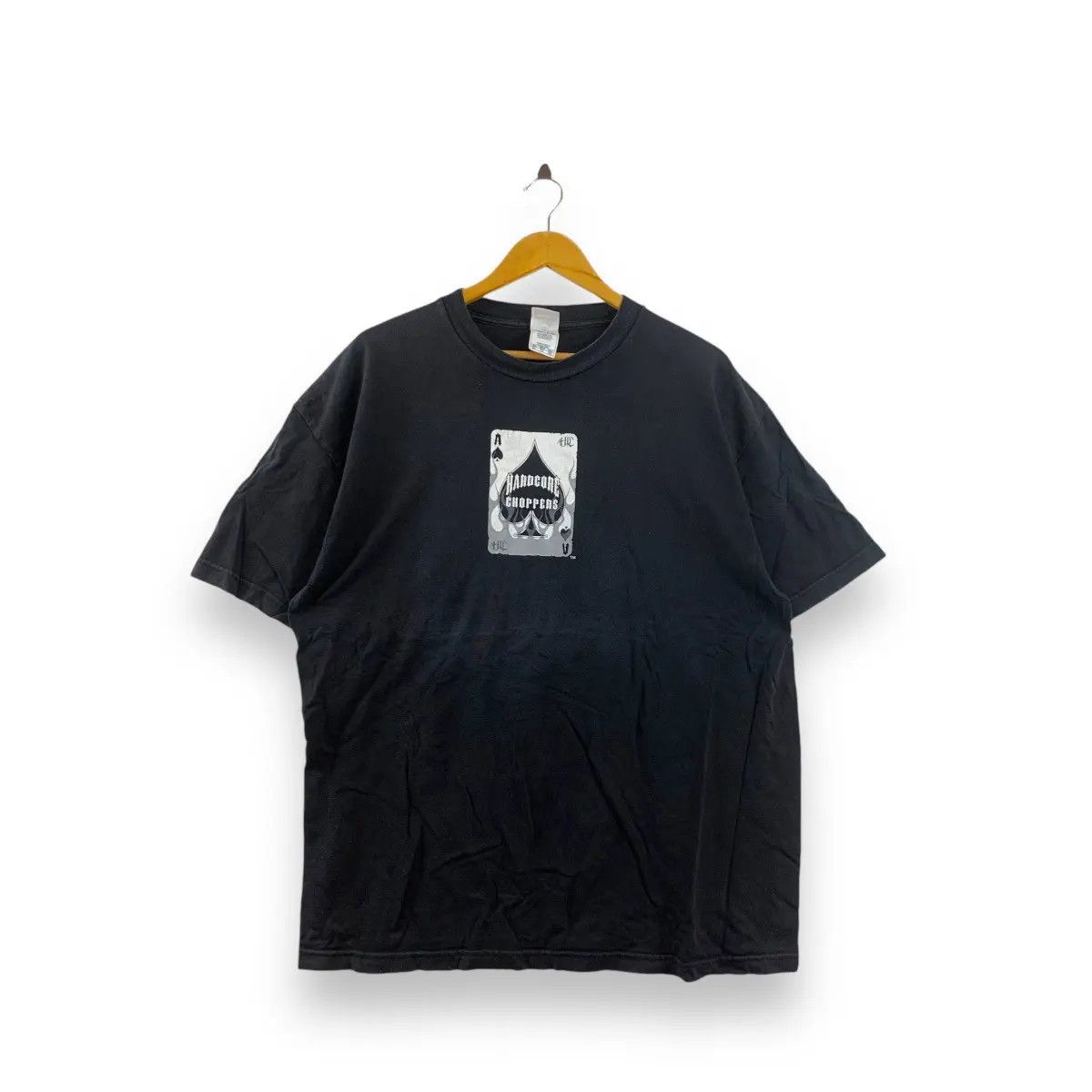 Vintage Vintage HARDCORE CHOPPERS MOTORCYCLE Tee Shirt Size US XL / EU 56 / 4 - 1 Thumbnail