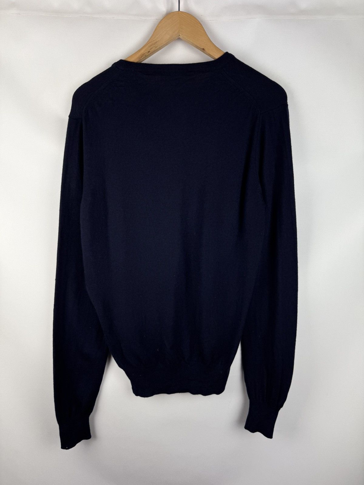 Versace Versace Collection Wool Crewneck Light Sweater Pullover Size US L / EU 52-54 / 3 - 15 Thumbnail