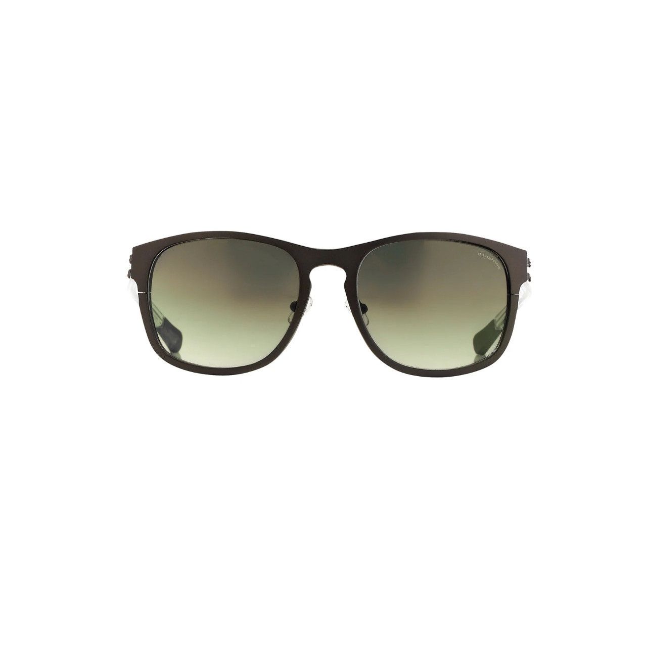 Dior Kris Van Assche Sunglasses D-Frame Matte Brown and Green Size ONE SIZE - 1 Thumbnail