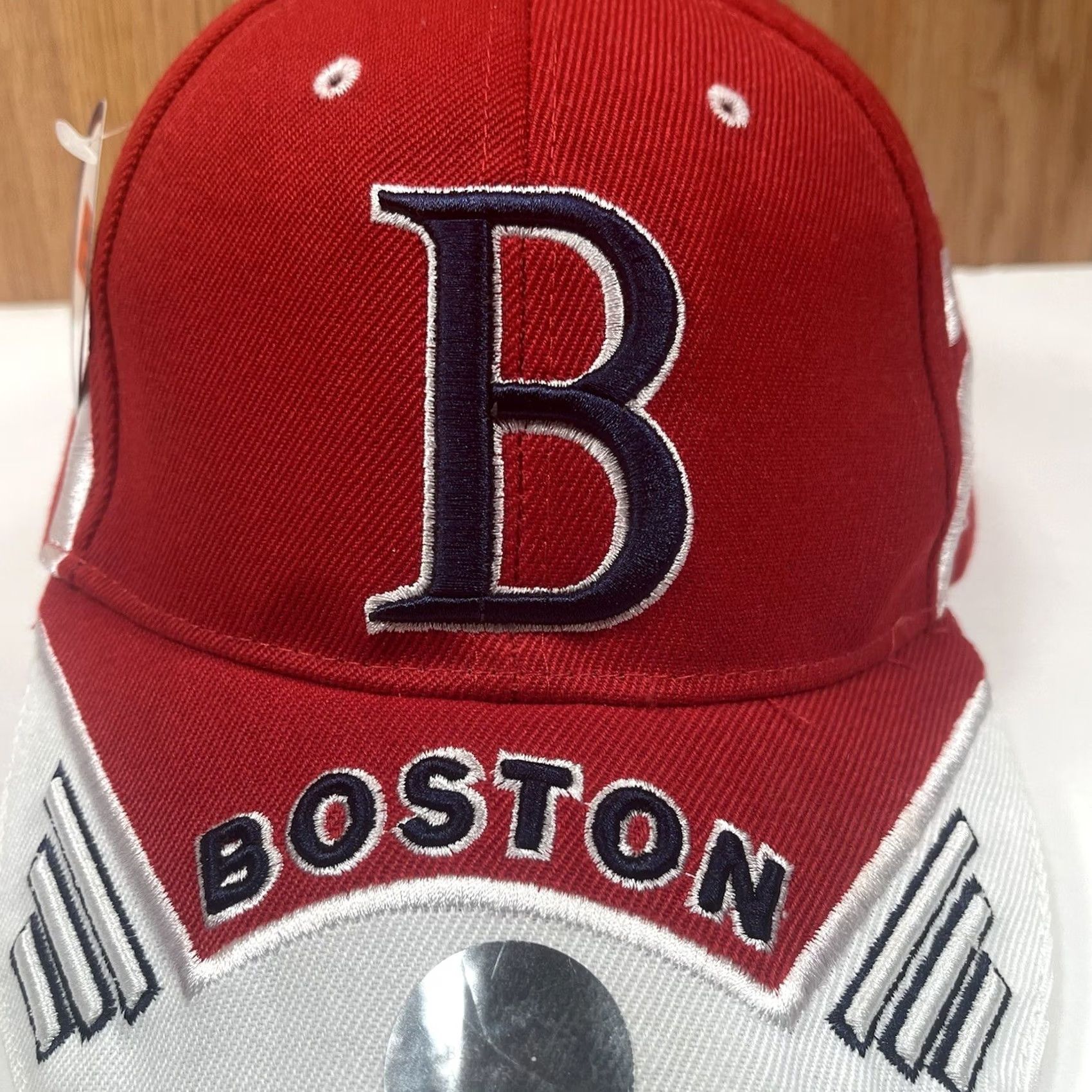 Vintage Bay State Apparel Boston Cap Embroidered Adult Adjustable StrapBack BaseHat Size ONE SIZE - 3 Thumbnail